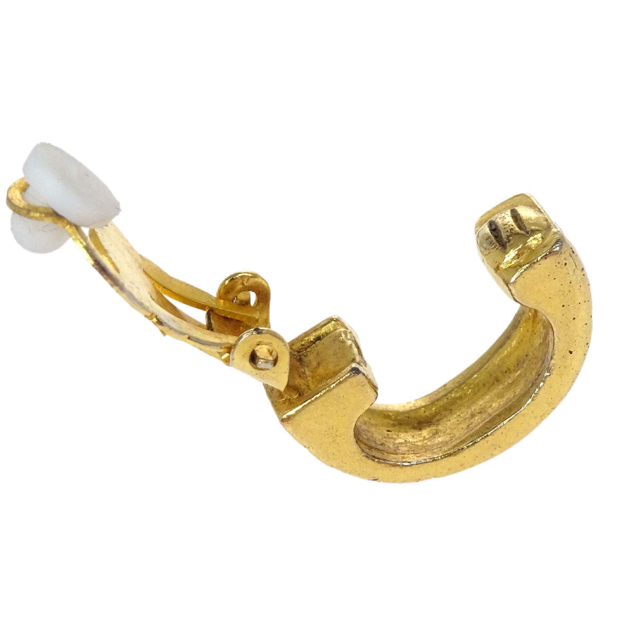 Chanel Hoop Clip - On Earrings Gold