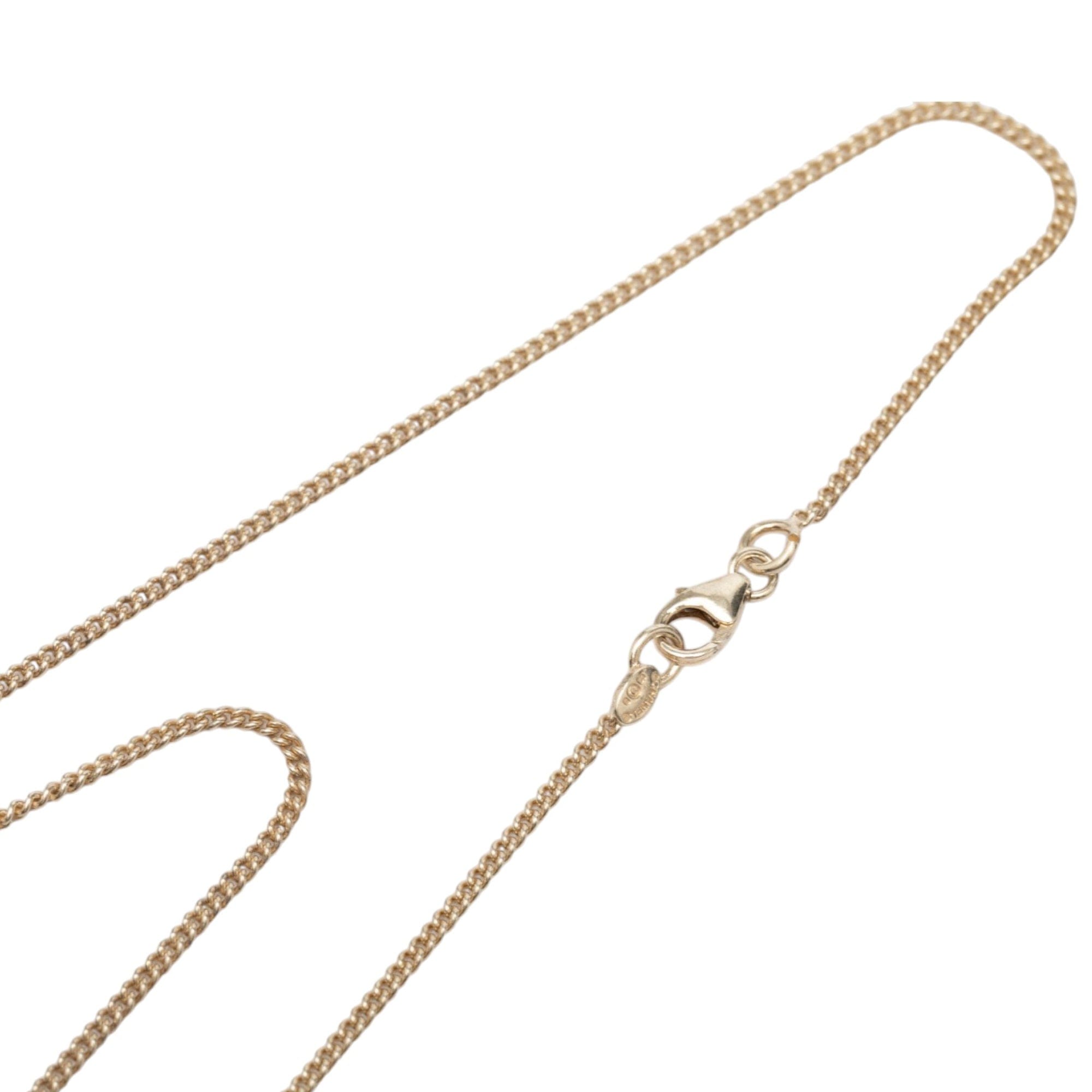 Chanel CC Gold Plated Sailboat Pendant Necklace