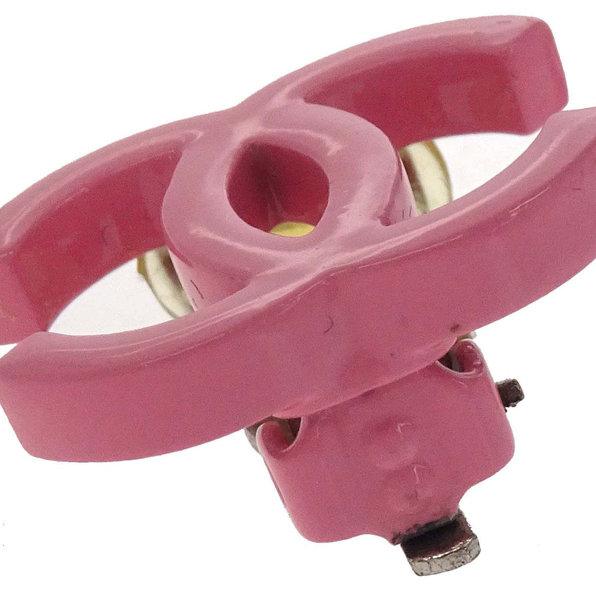 Chanel CC Clip - On Earrings Pink 04C