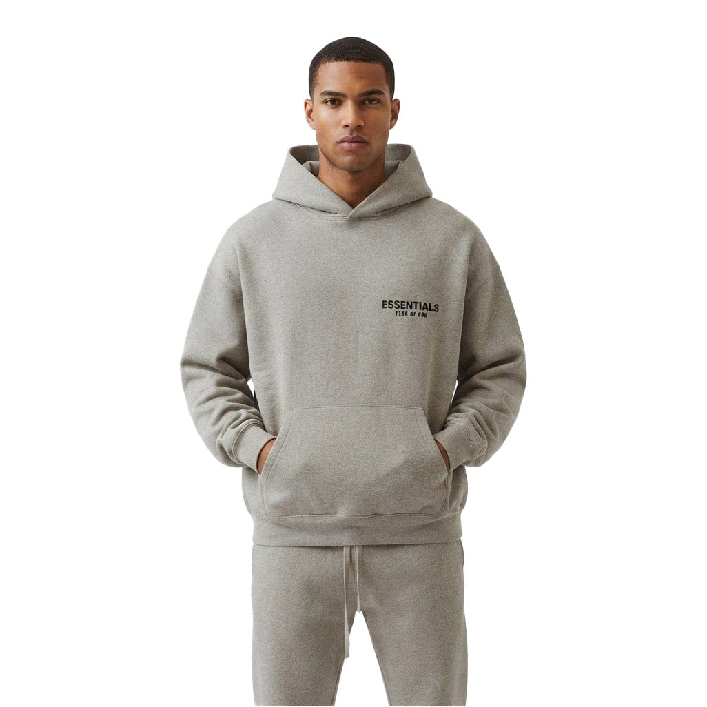 Fear of God Essentials Hoodie Dark Oatmeal (SS22)