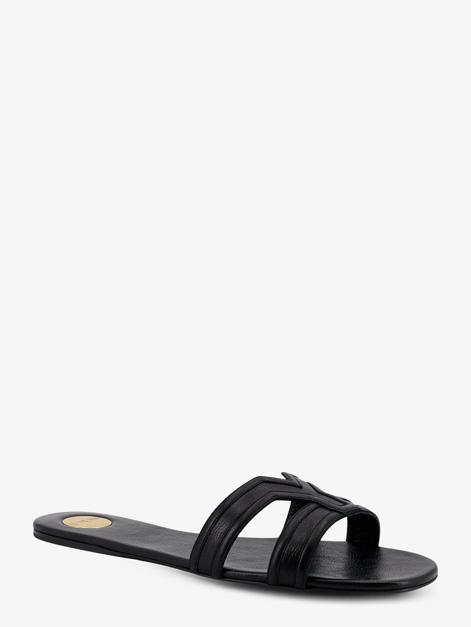 Saint Laurent Mabrouka leather sandals