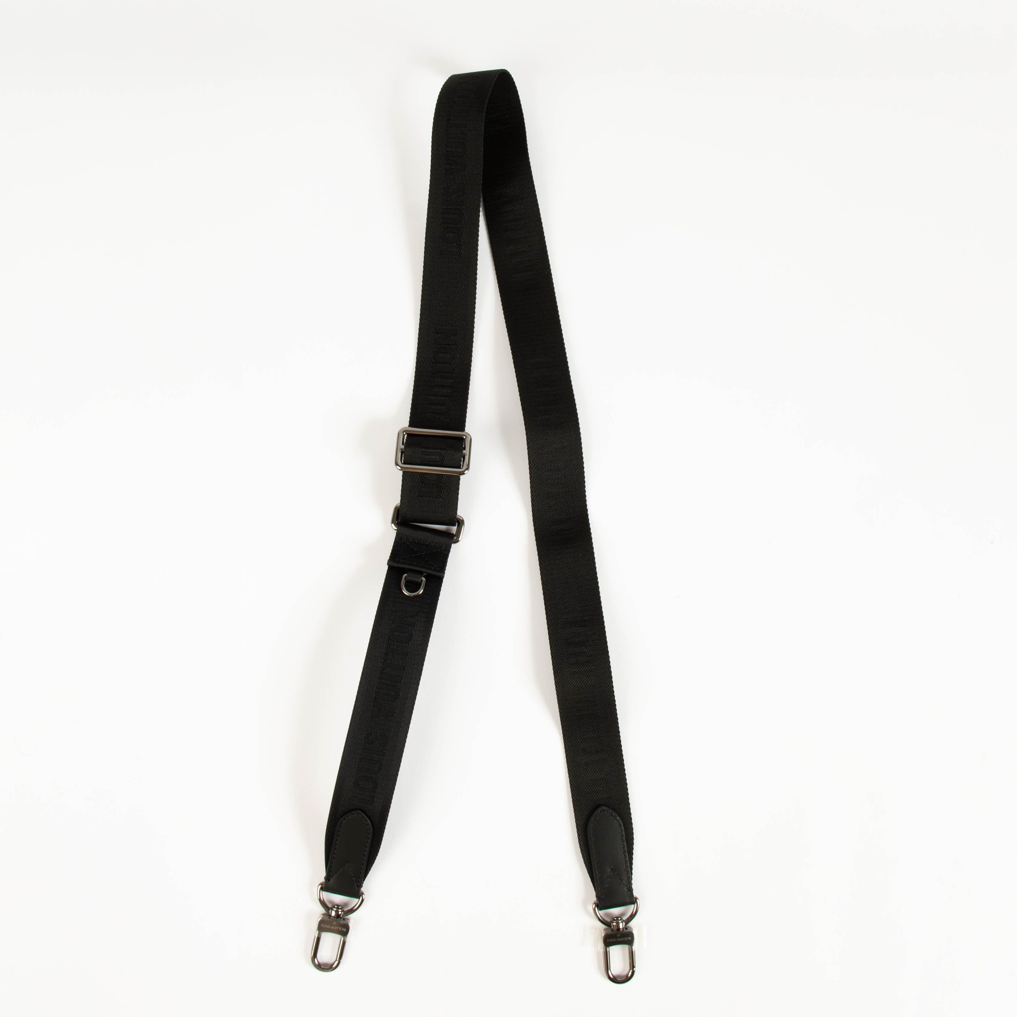 Louis Vuitton Black Monogram Eclipse Trio Messenger Strap