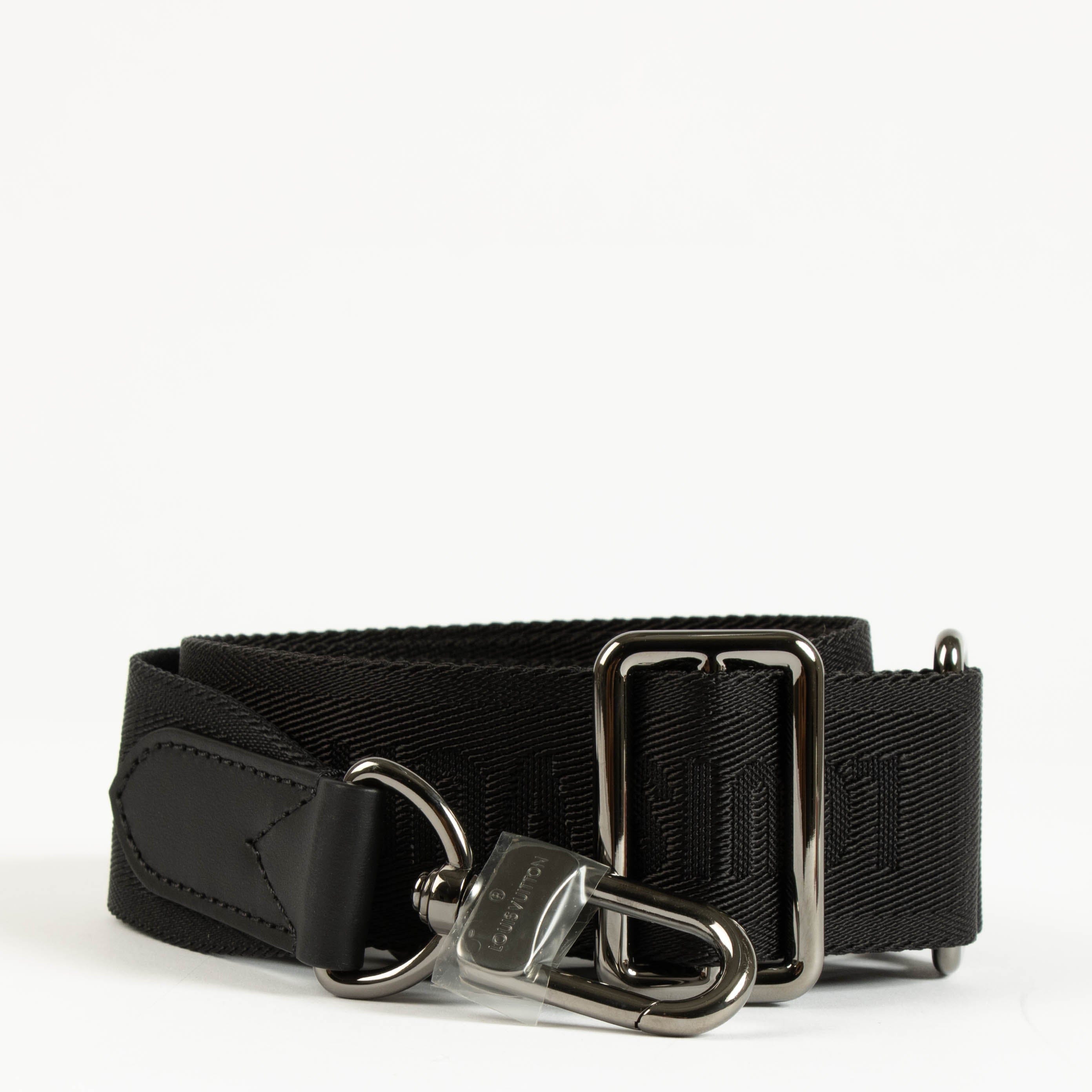 Louis Vuitton Black Monogram Eclipse Trio Messenger Strap