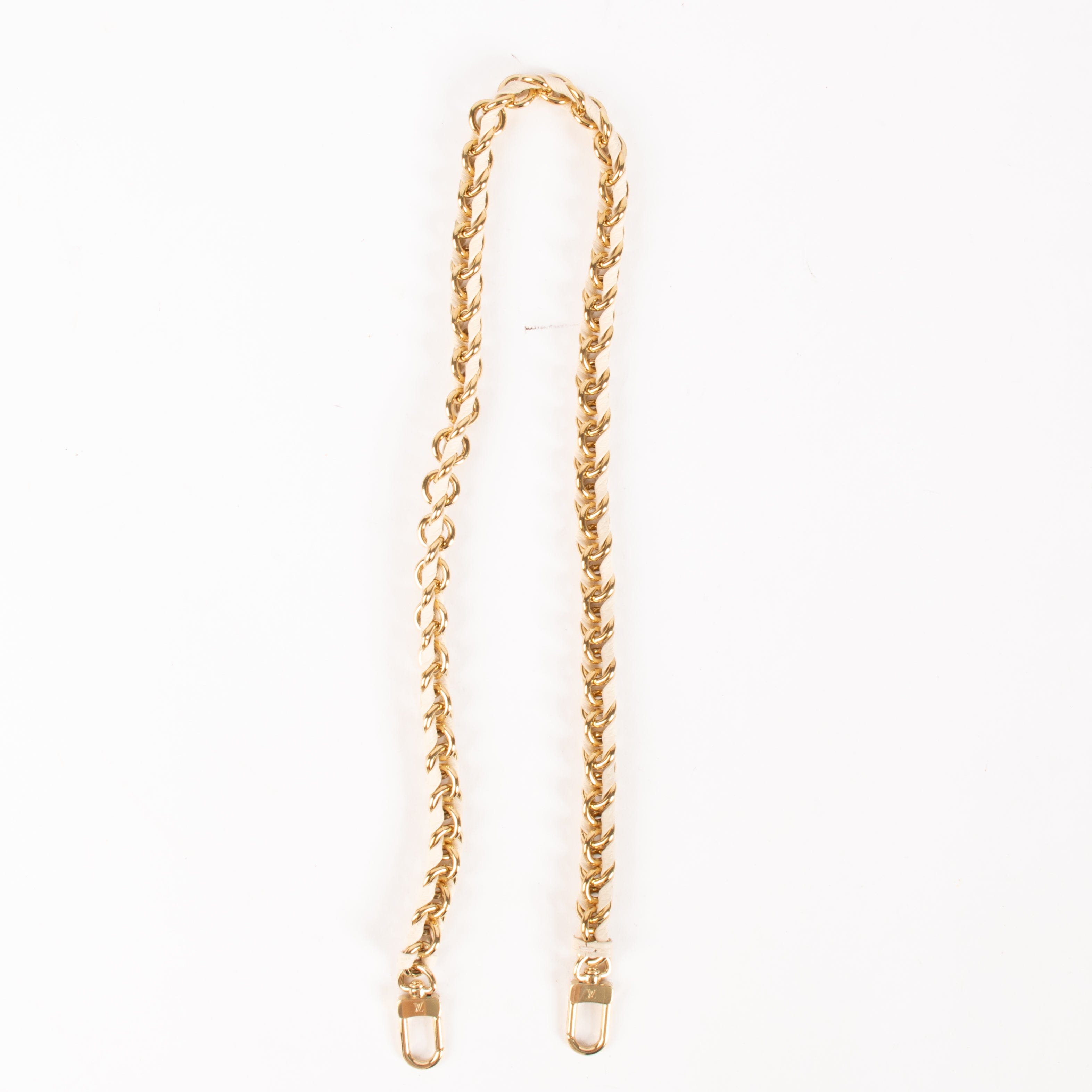 Louis Vuitton Cream Multi Pochette Accessoires Chain