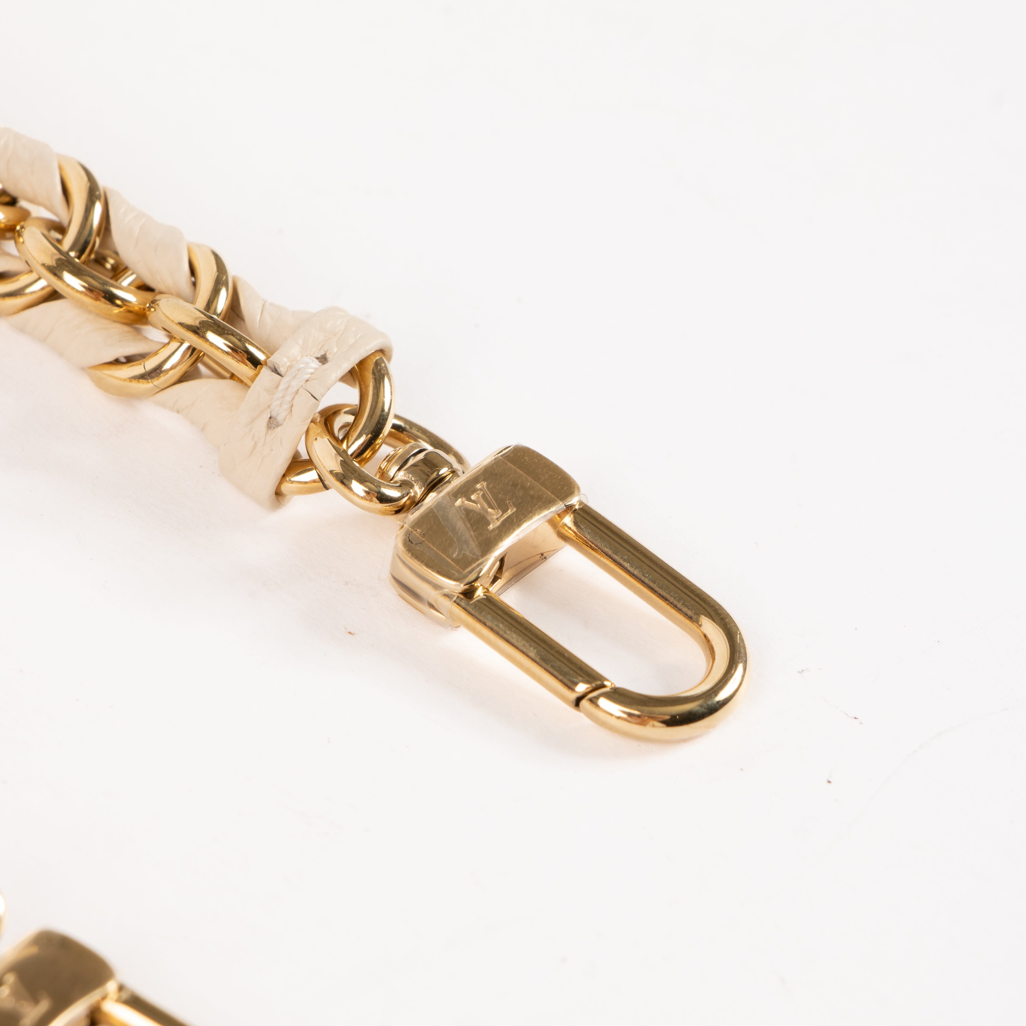 Louis Vuitton Cream Multi Pochette Accessoires Chain