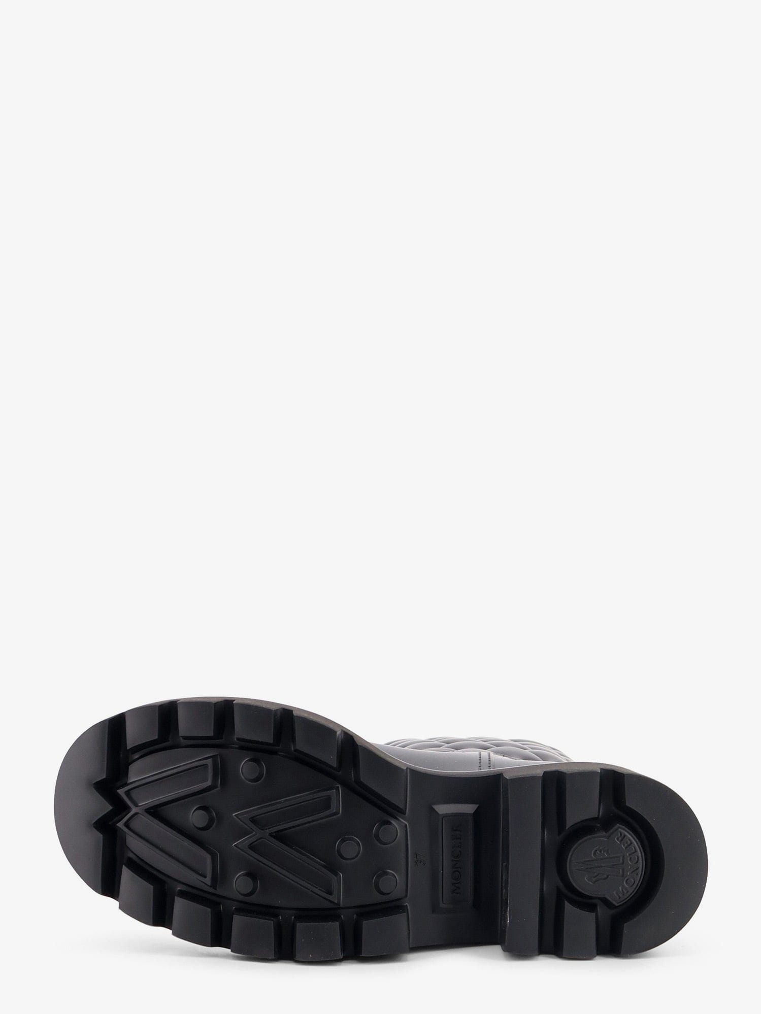 Moncler Kickstream Quilt PVC and neoprene rain boots