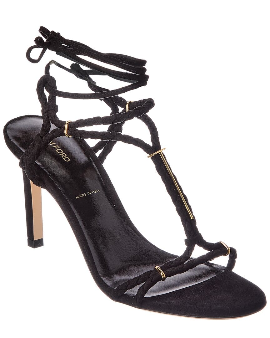 Tom Ford Lily 105 Suede Sandal