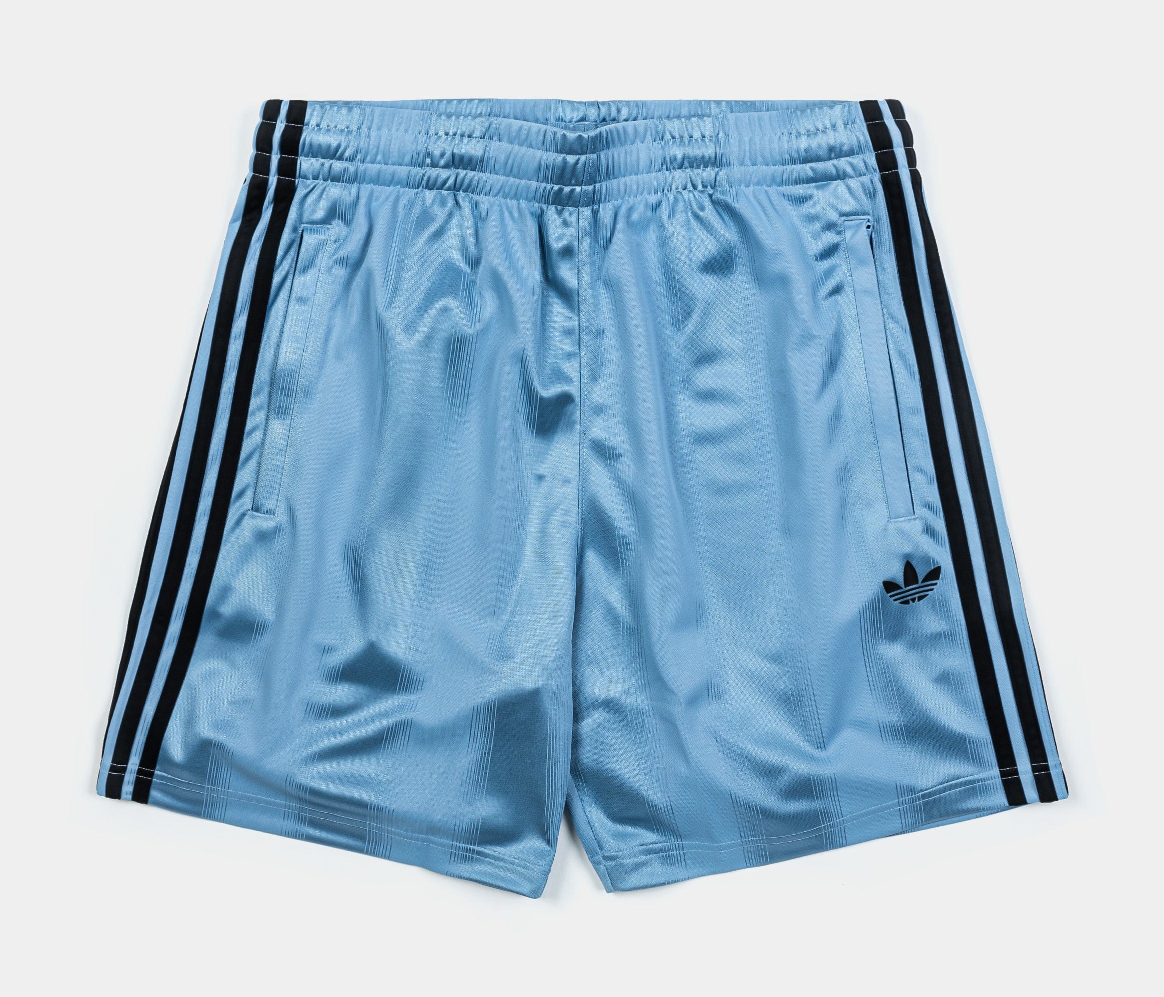 adidas Adicolor Jacquard Mens Shorts (Blue/Black)