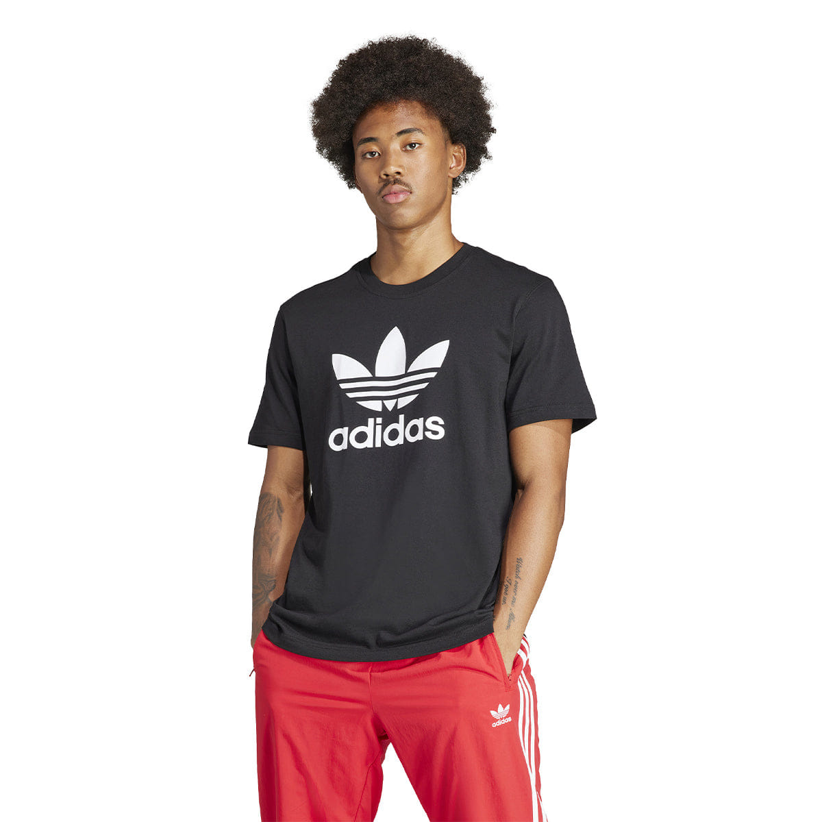 adidas Adicolor Trefoil T-Shirt Black