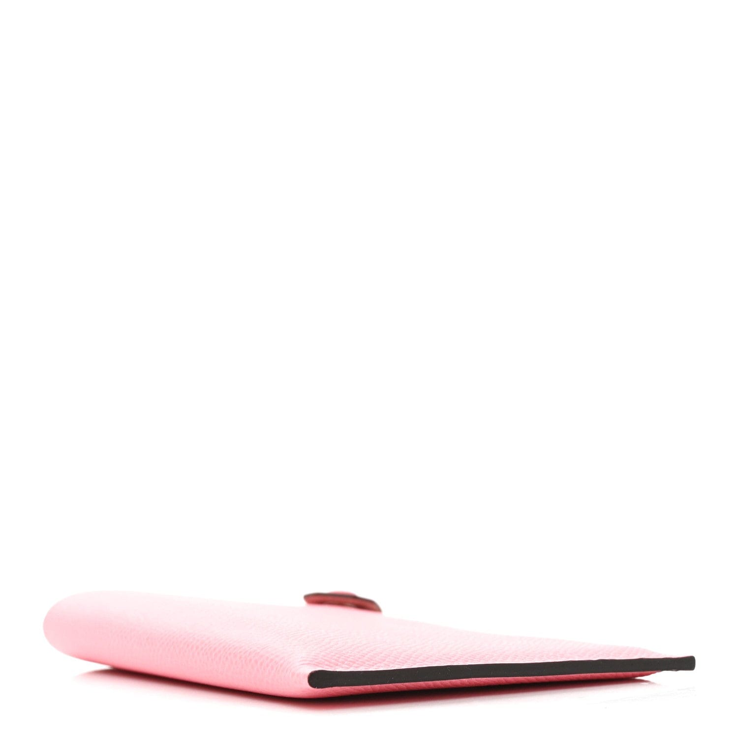 Hermes Epsom Tarmac PM Passport Holder Rose Confetti