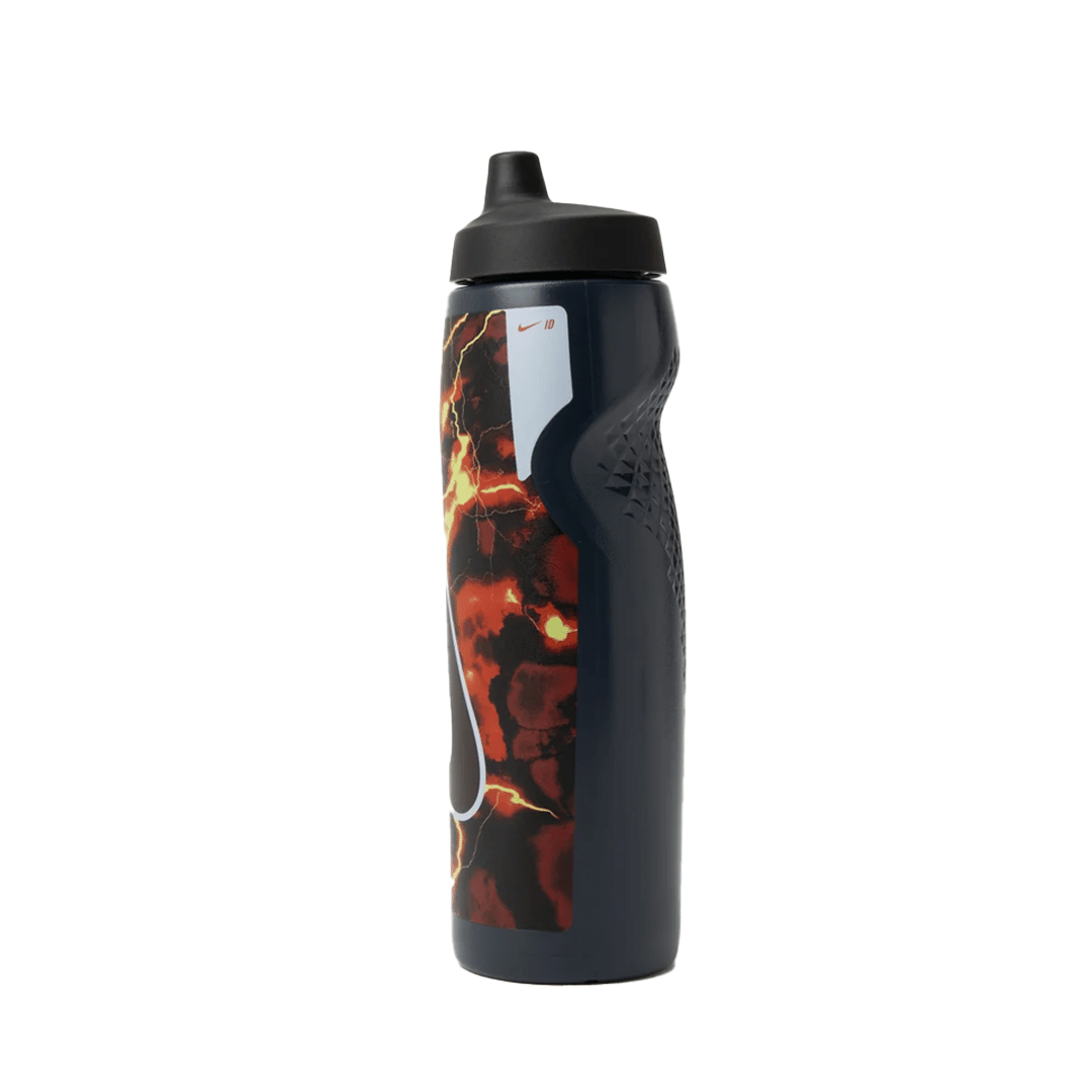 Nike REFUEL GRAPHIC BOTTLE 32 oz OBSIDIAN / BLACK / BRIGHT CRIMSON