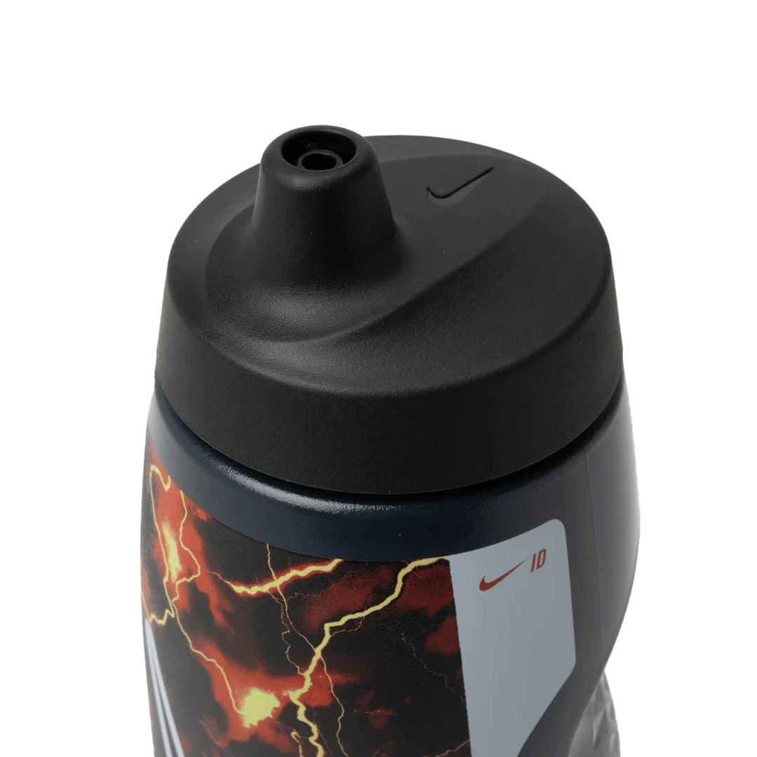 Nike REFUEL GRAPHIC BOTTLE 32 oz OBSIDIAN / BLACK / BRIGHT CRIMSON