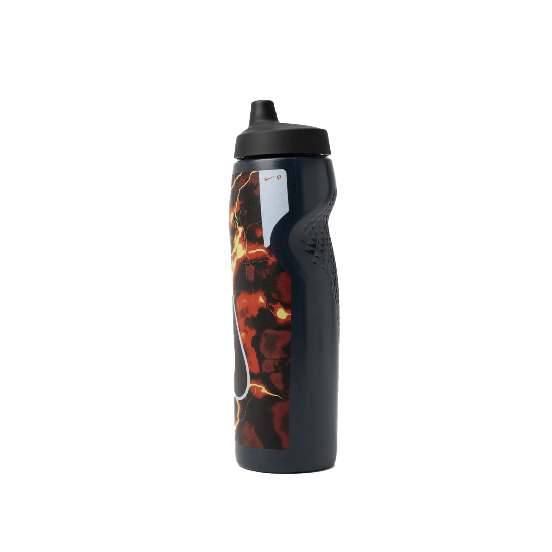 Nike REFUEL GRAPHIC BOTTLE 24 oz OBSIDIAN / BLACK / BRIGHT CRIMSON