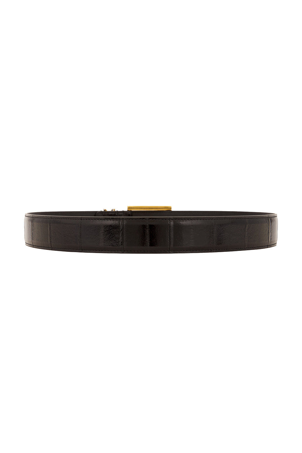 Saint Laurent Carree Passant Cassandre Ceinture Boucle Belt
