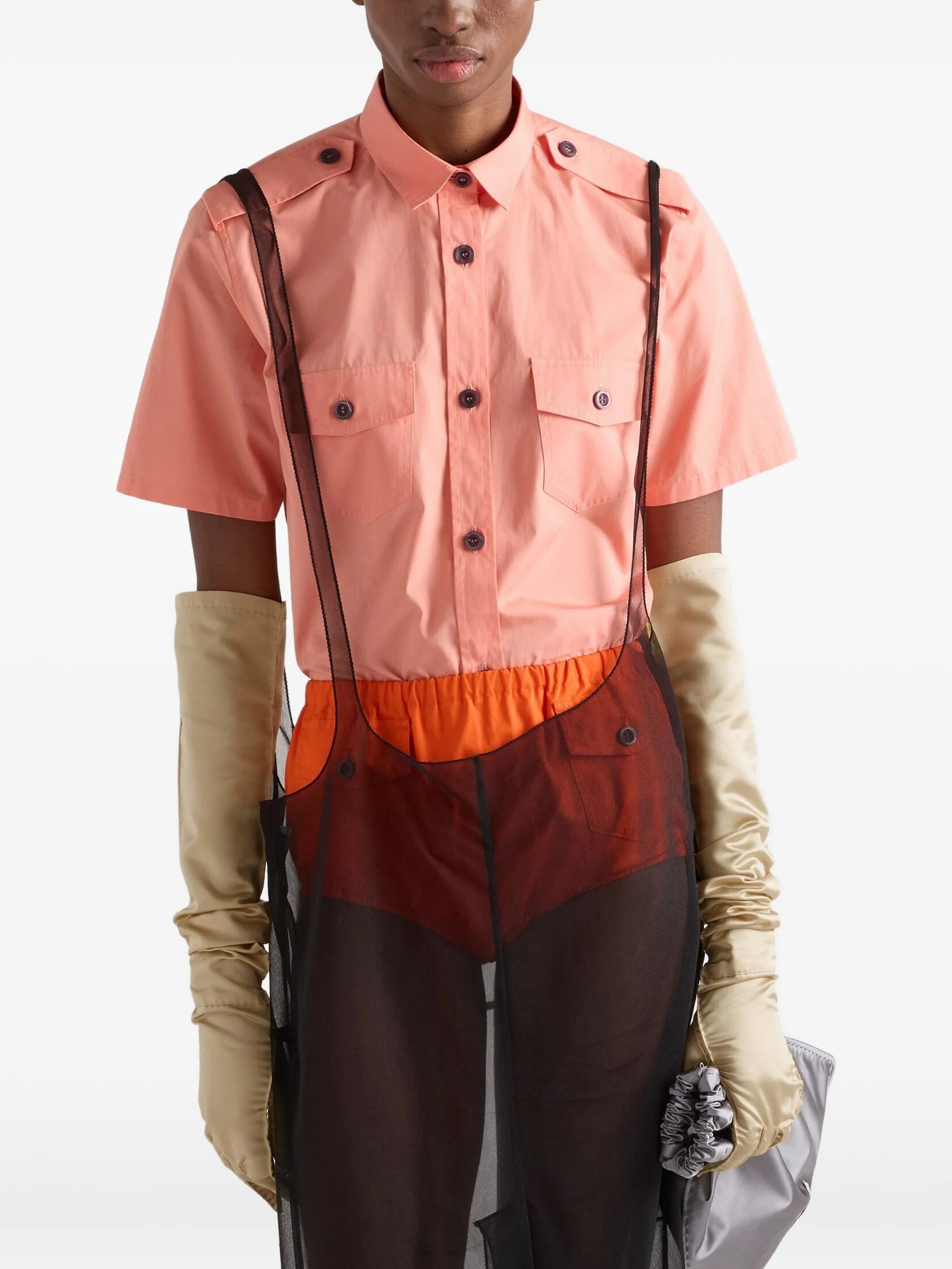 Prada cotton poplin shirt