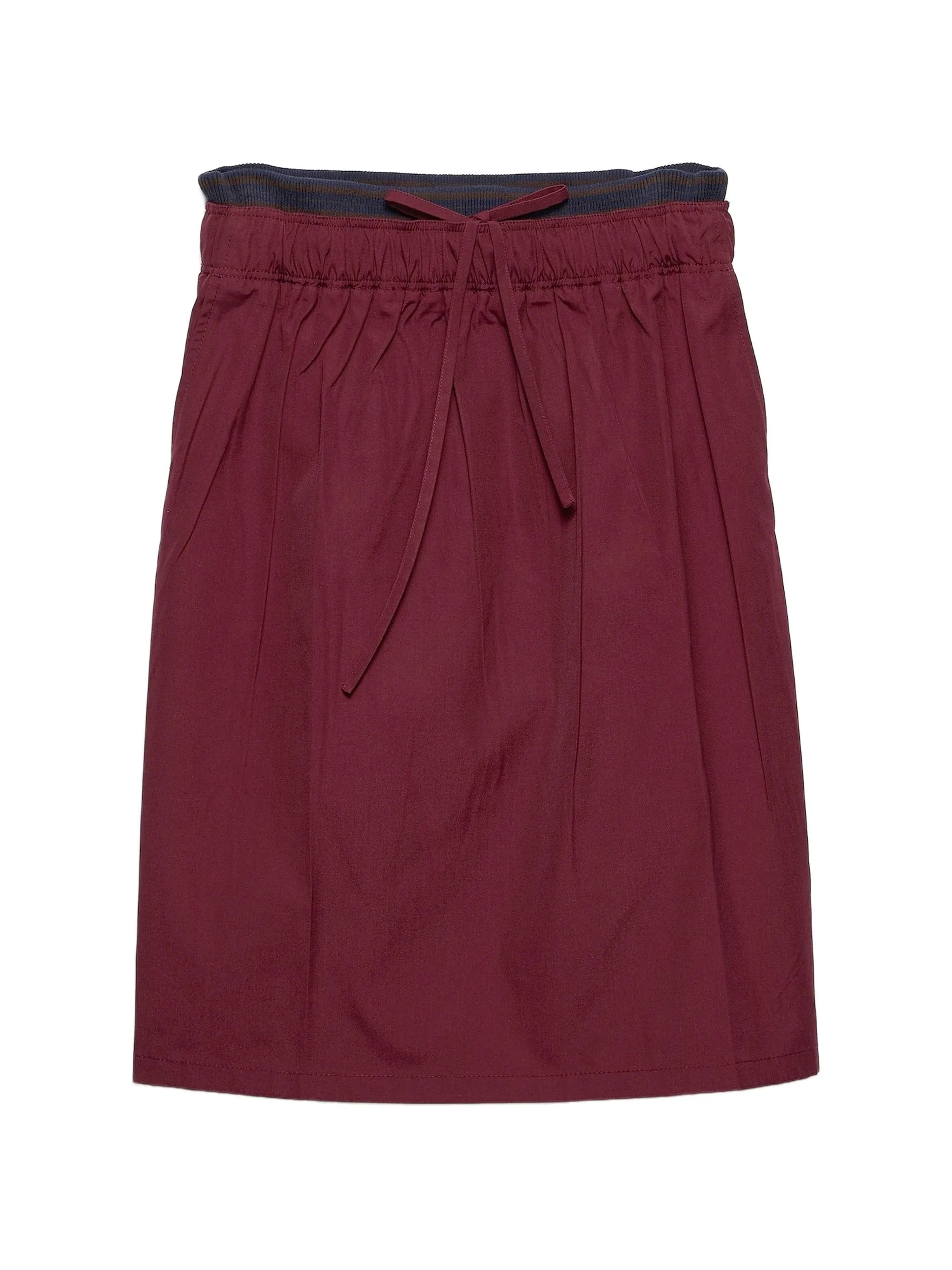 Prada poplin skirt