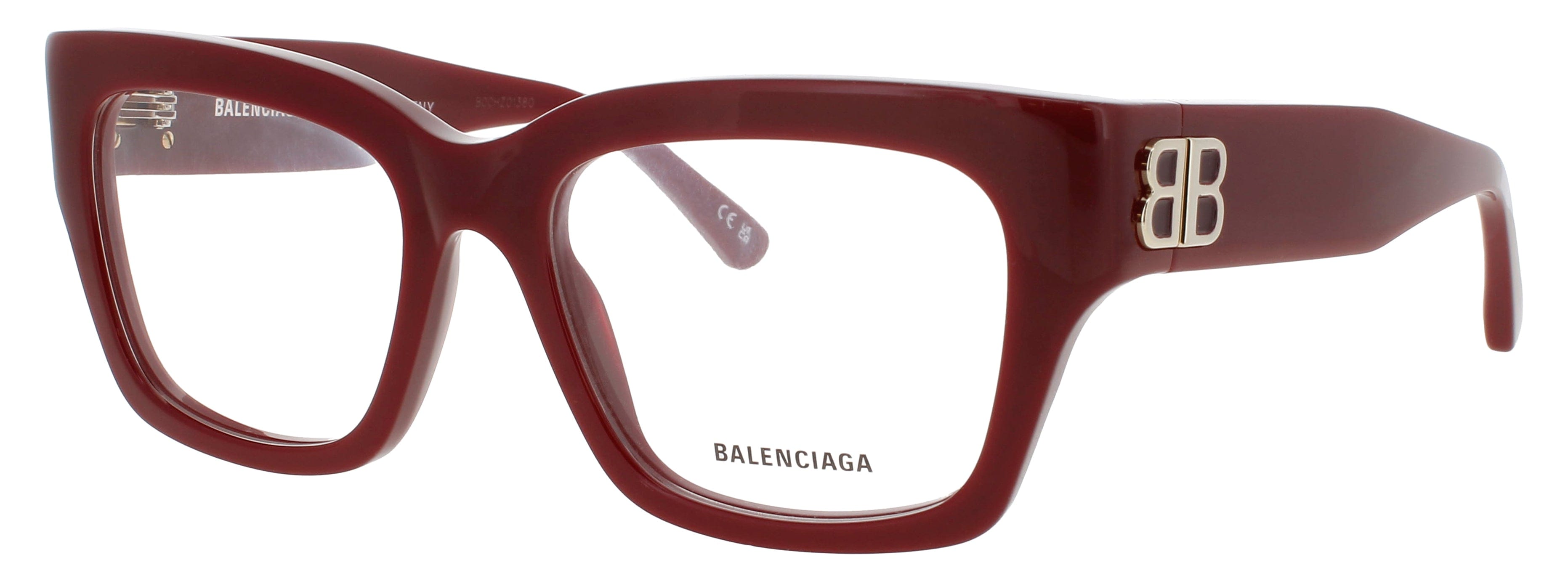 Balenciaga Optical Glasses Burgundy