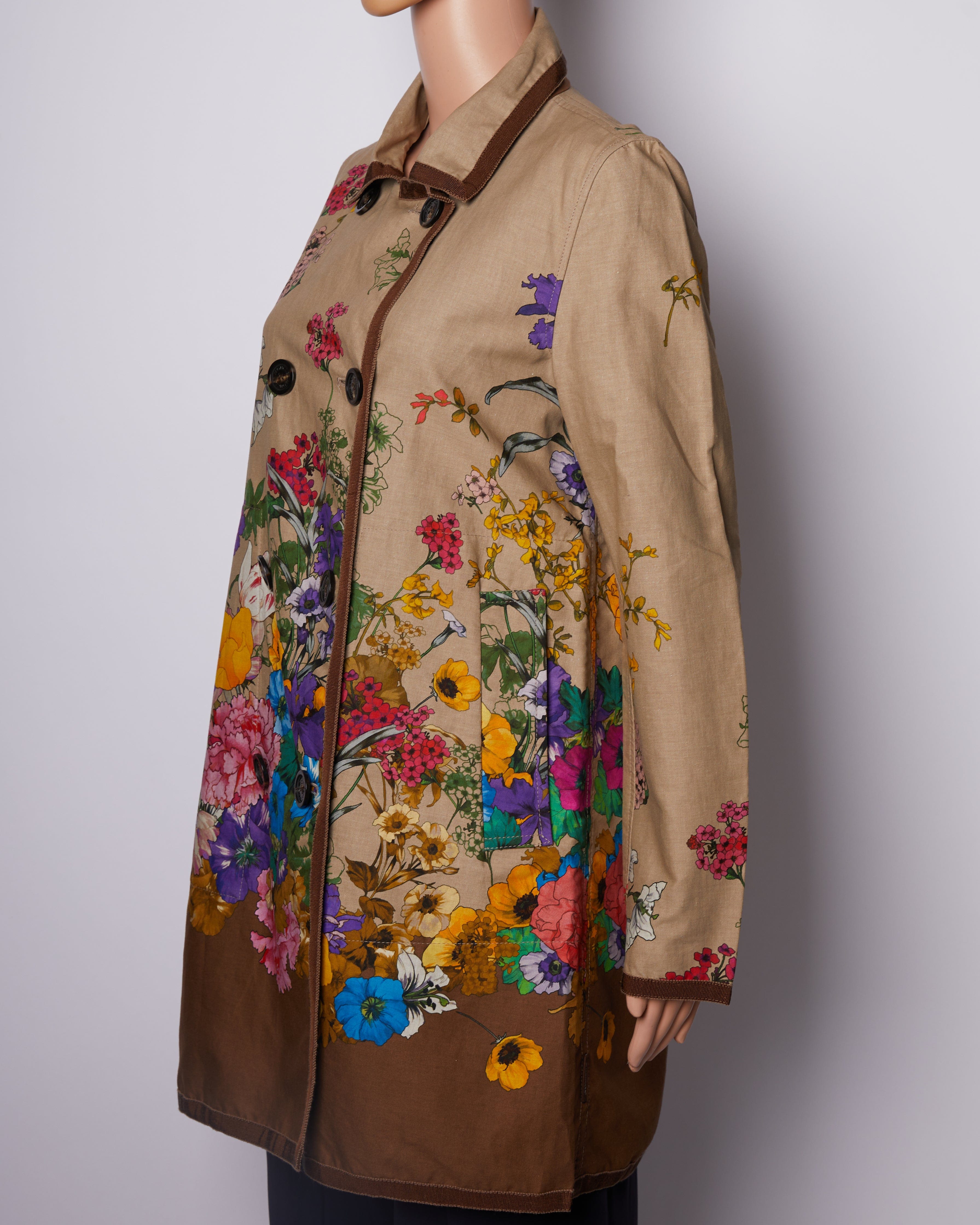 Moncler Floral Print Jacket for Women