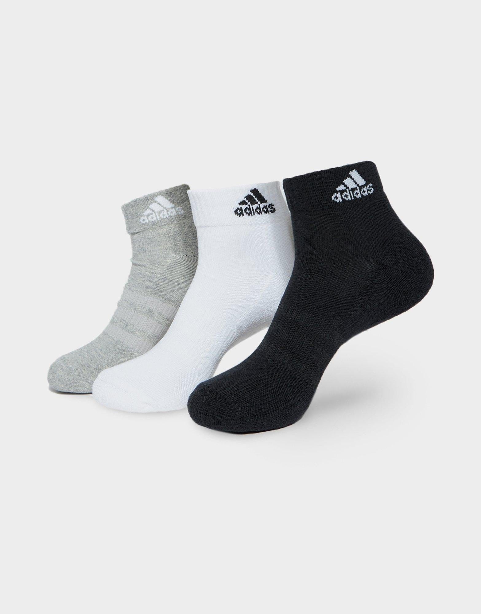 adidas Cushioned Ankle Socks 3 Pairs