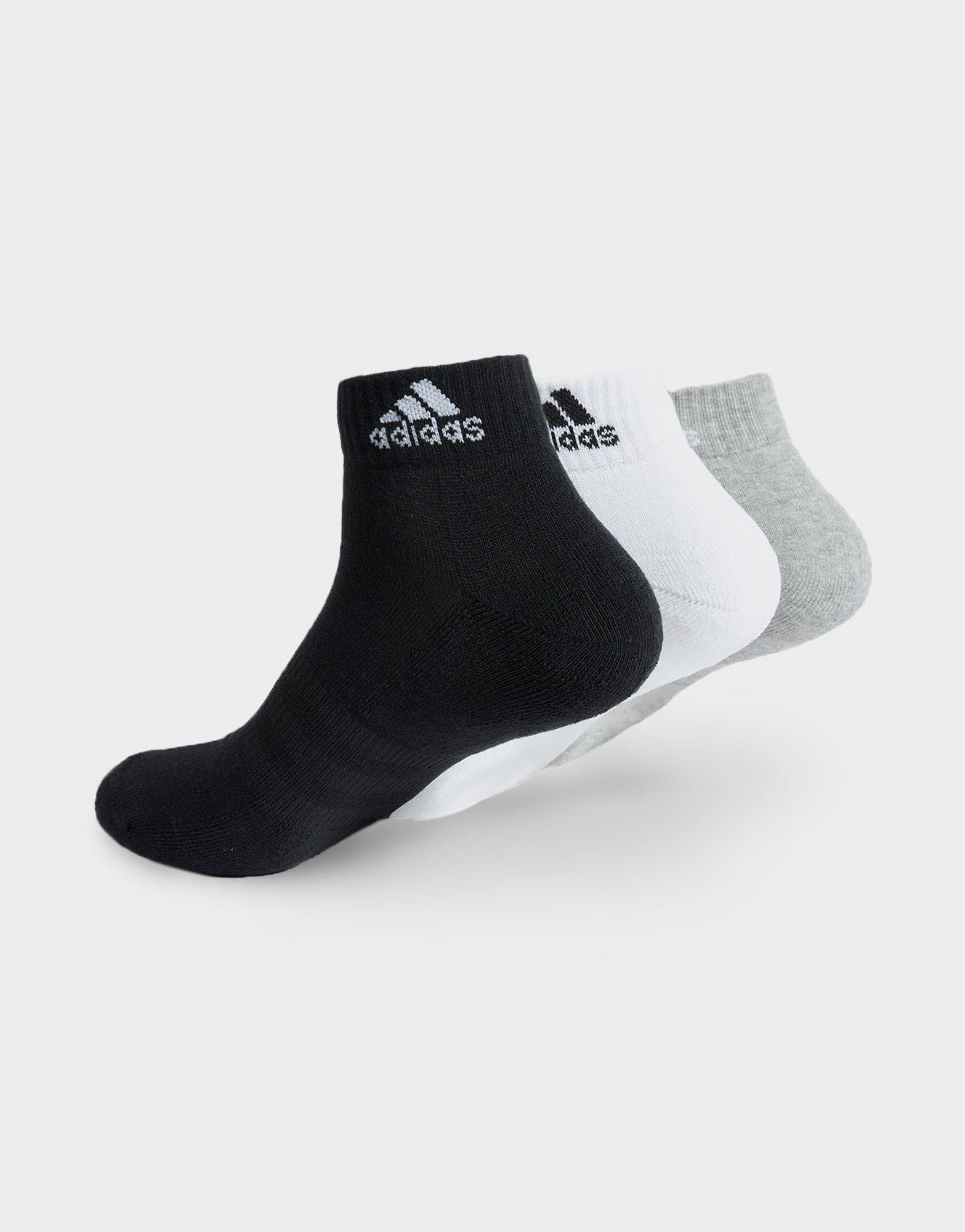 adidas Cushioned Ankle Socks 3 Pairs