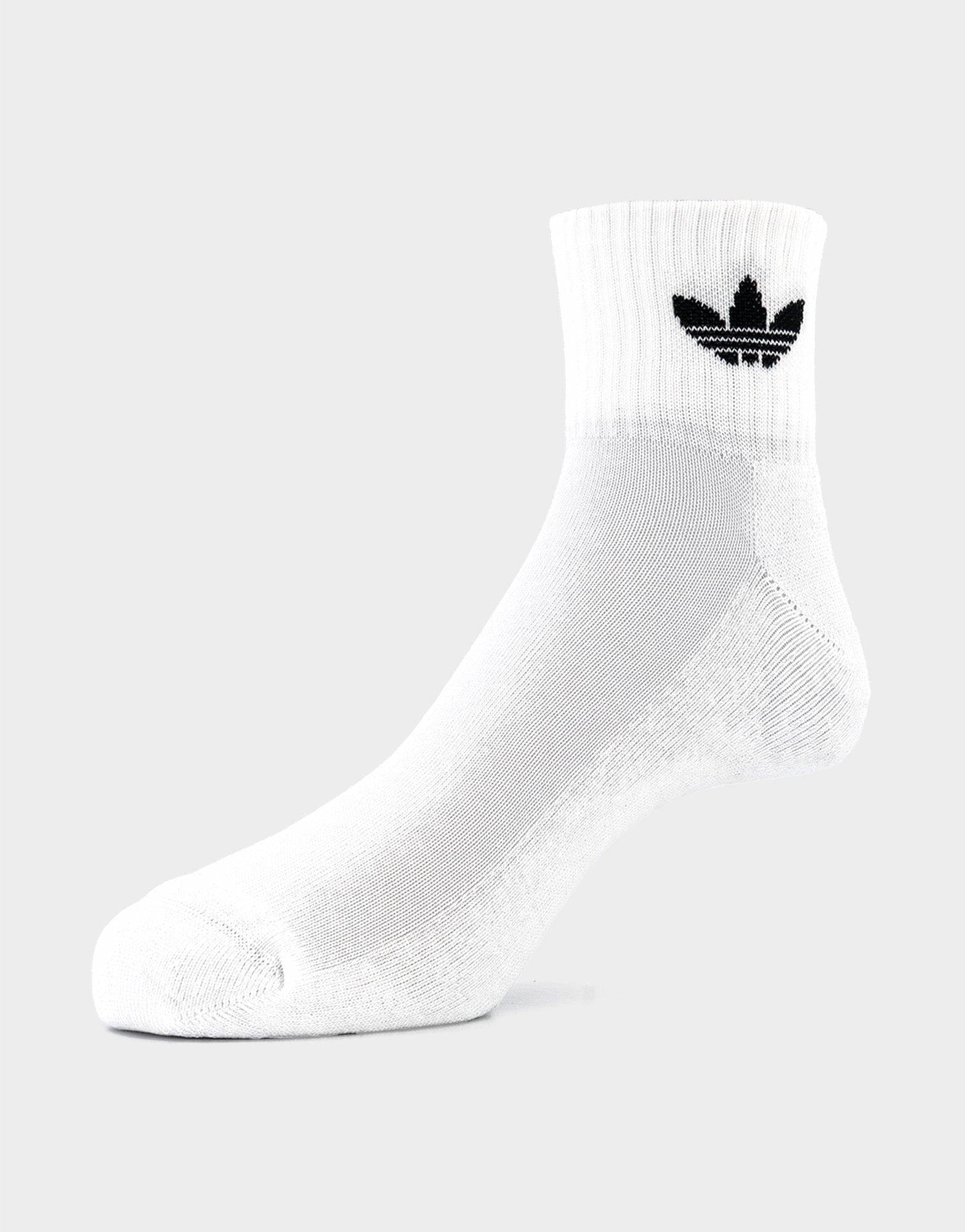 adidas Mid - Cut Crew Socks 3 Pairs