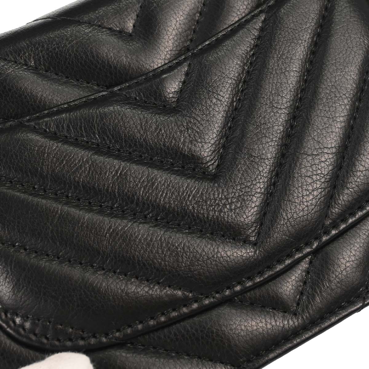 Chanel 2017 - 2018 Lambskin Chevron Mademoiselle Lock WOC Wallet on Chain Ba
