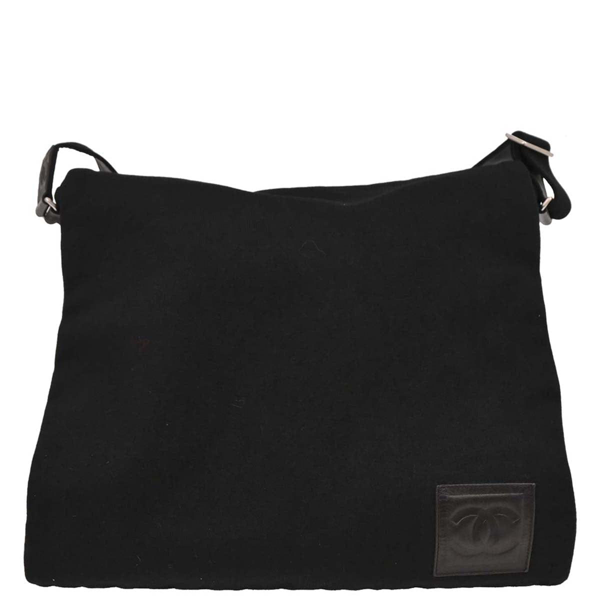 Chanel 2004 - 2005 Black Sport Line Messenger Bag