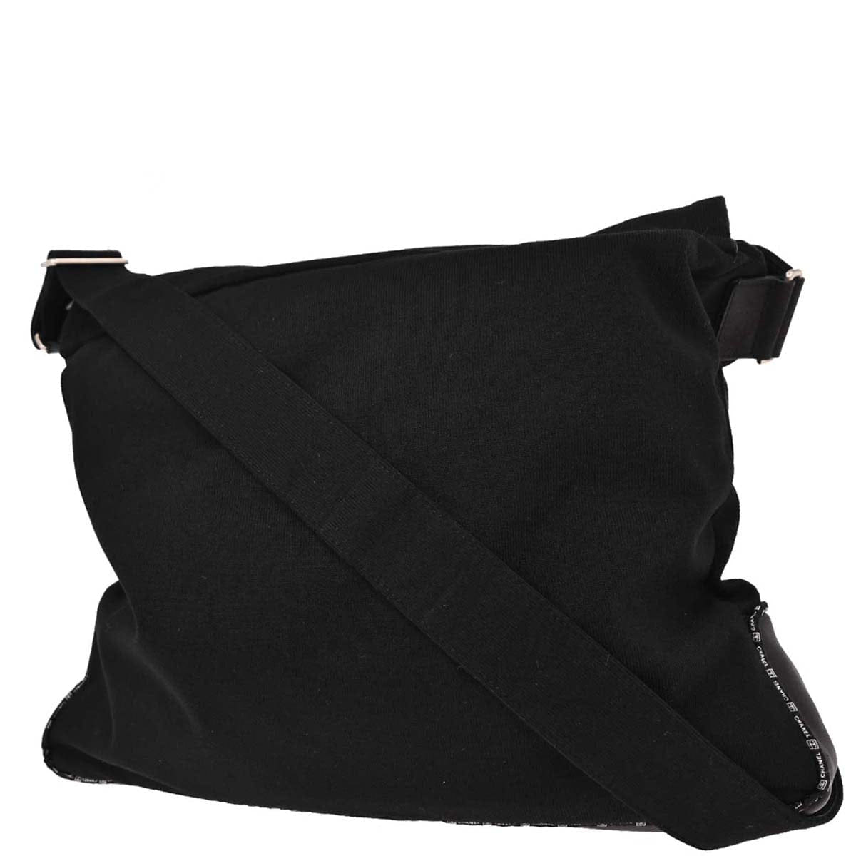 Chanel 2004 - 2005 Black Sport Line Messenger Bag