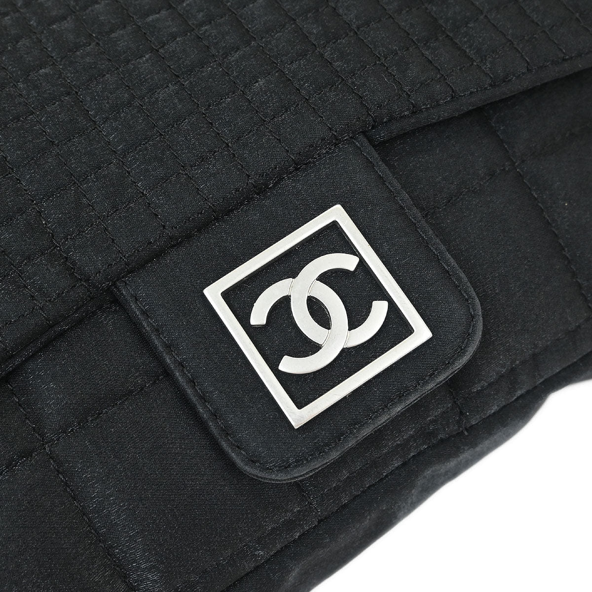 Chanel 2005 - 2006 Black Nylon Sport Line Choco Bar Backpack