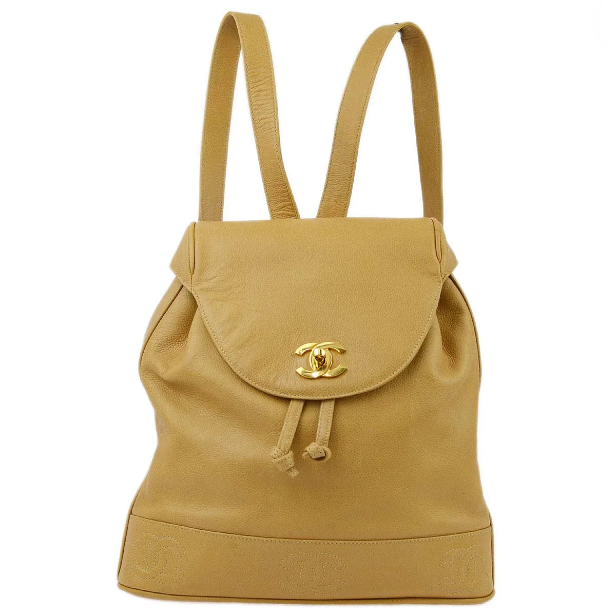 Chanel 1994 - 1996 Caviar Triple CC Backpack