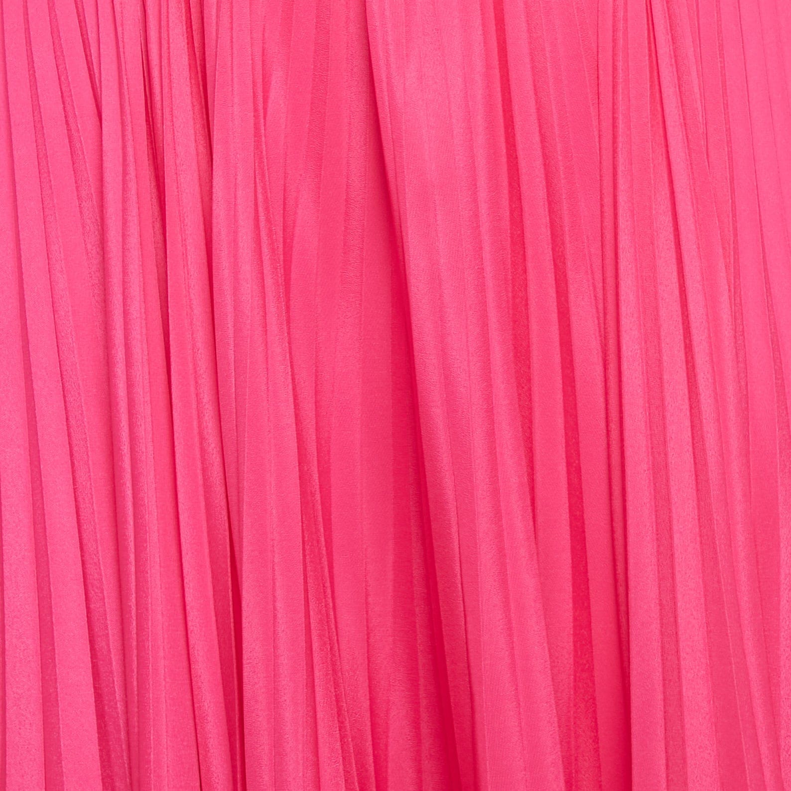 Polo Ralph Lauren Pink Plisse Crepe Midi Skirt