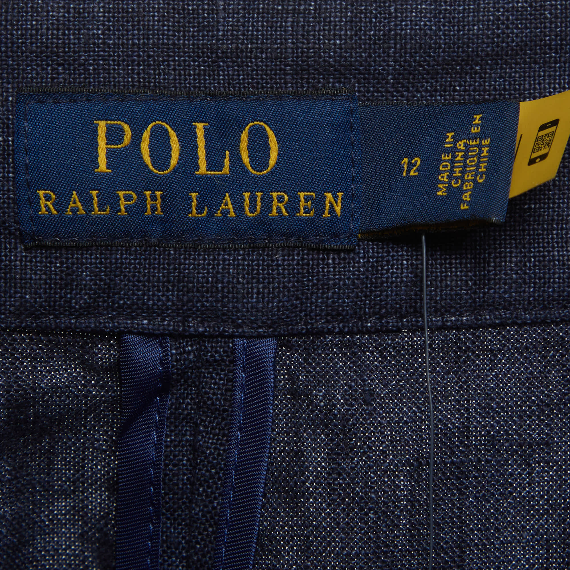 Polo Ralph Lauren Blue Chambray Midi Skirt