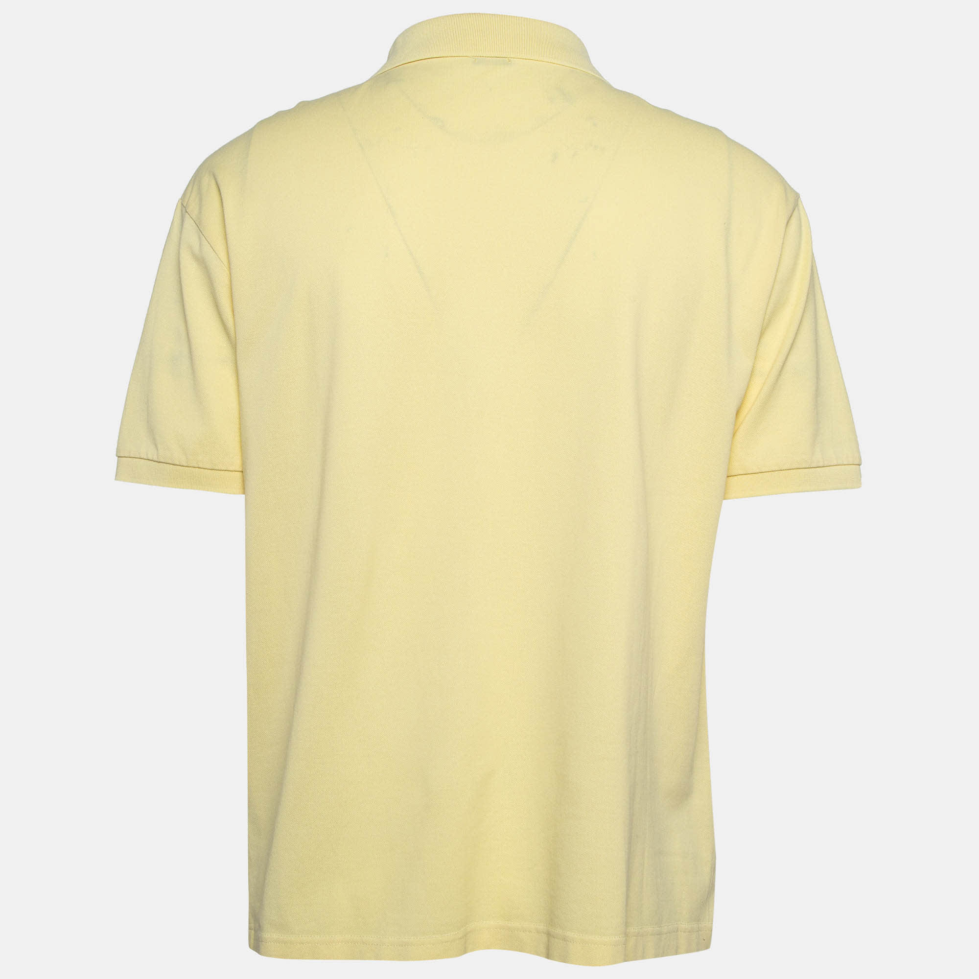 Polo Ralph Lauren Yellow Pique Knit Polo T - Shirt