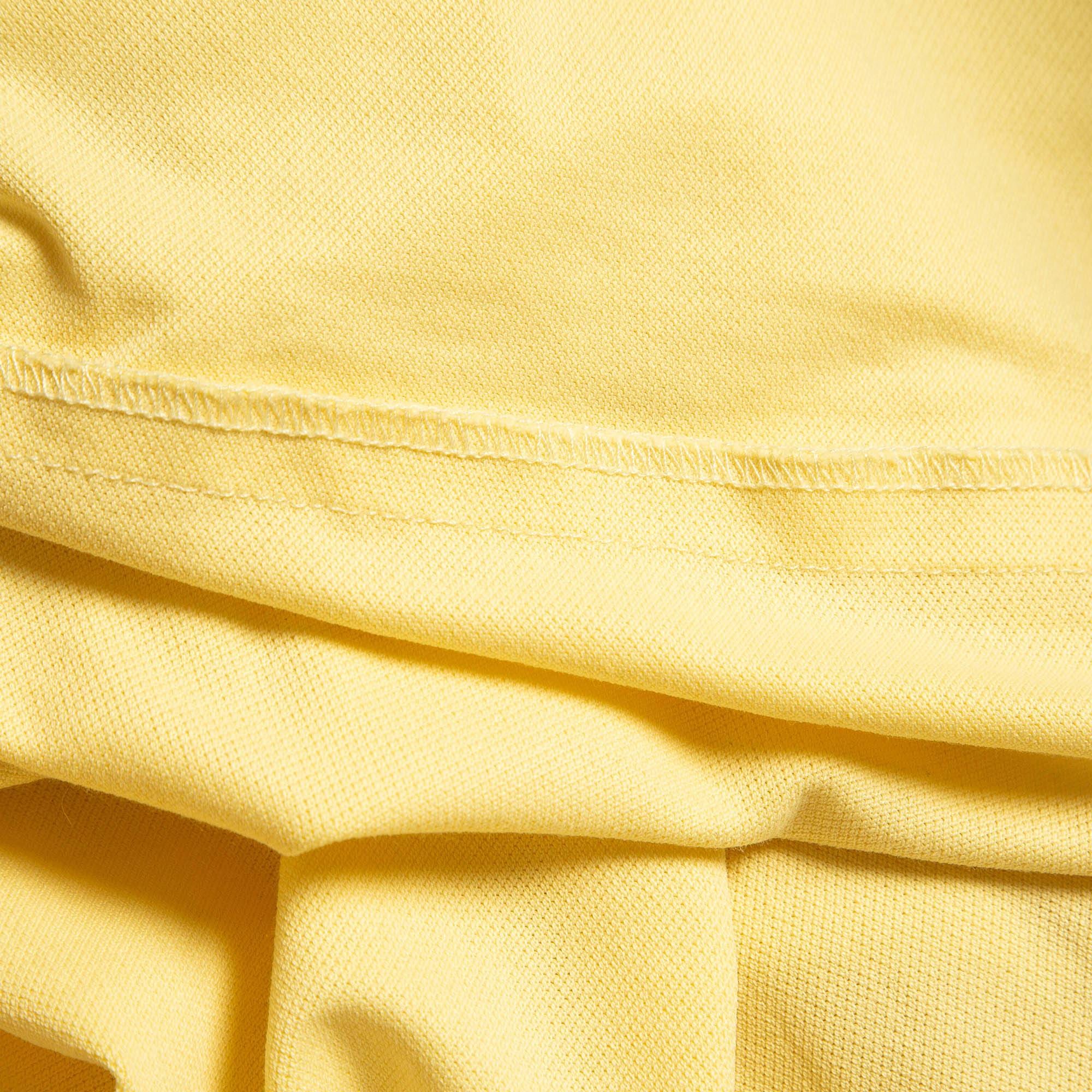 Polo Ralph Lauren Yellow Pique Knit Polo T - Shirt