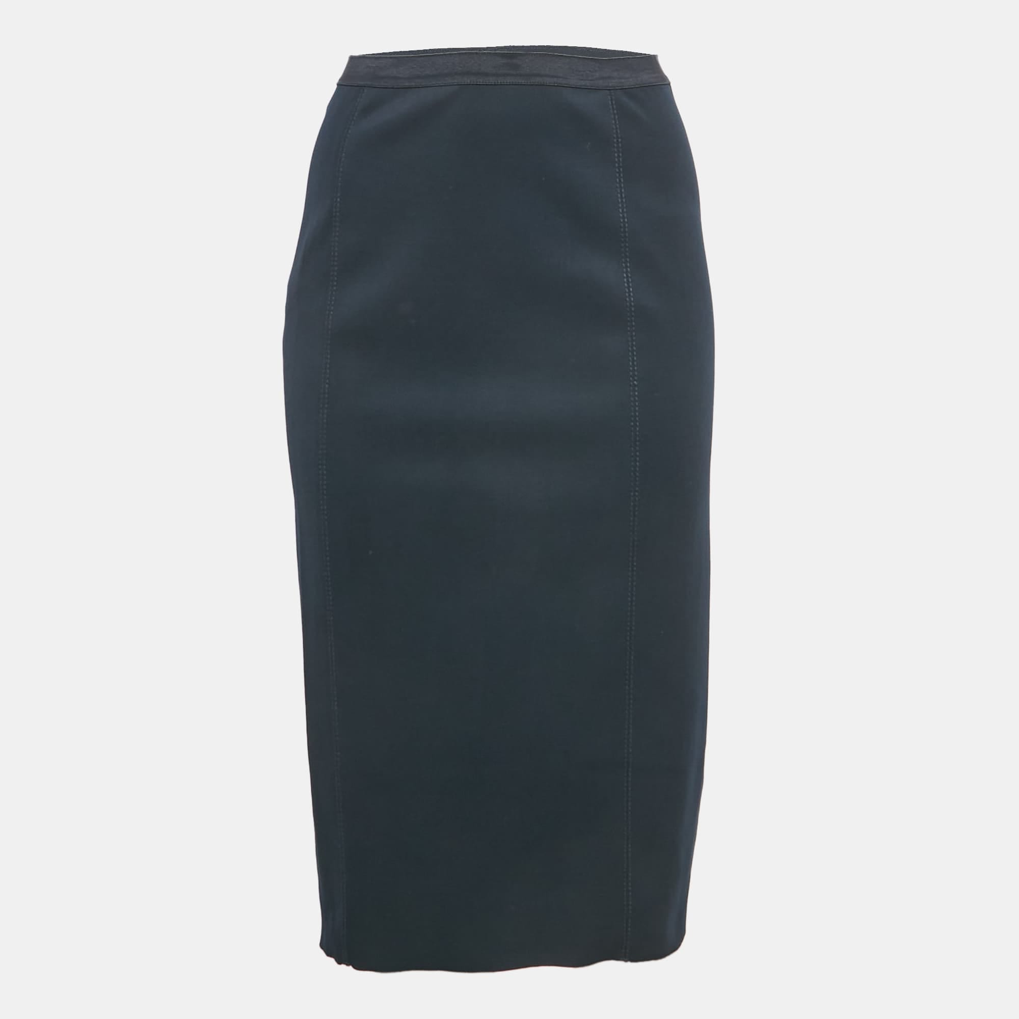 Polo Ralph Lauren Blue Jersey Pencil Skirt