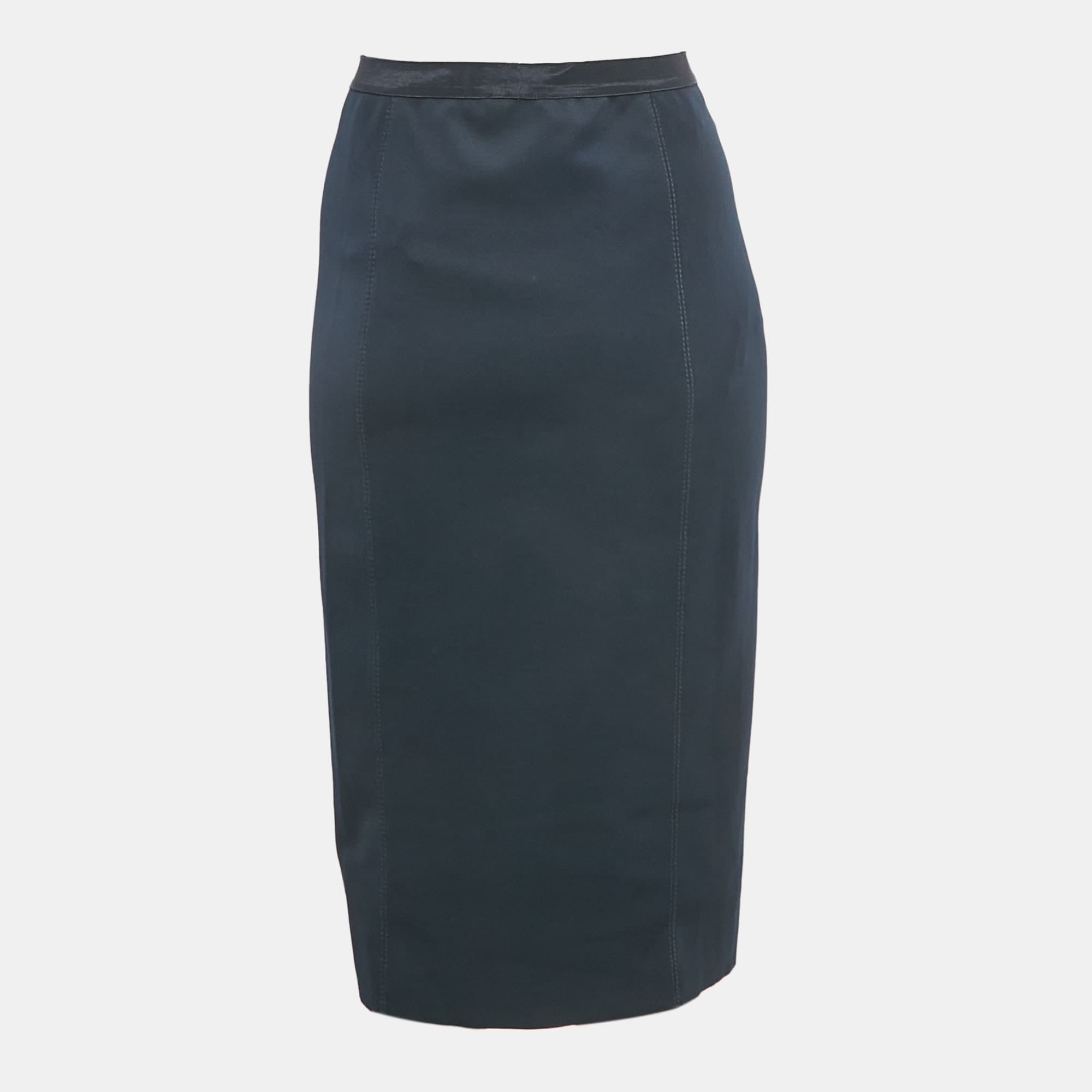 Polo Ralph Lauren Blue Jersey Pencil Skirt