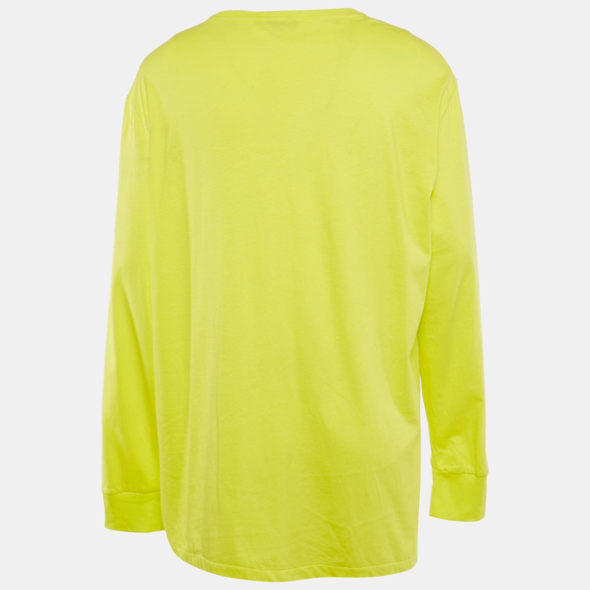 Polo Ralph Lauren Yellow Graphic Print Jersey T - Shirt