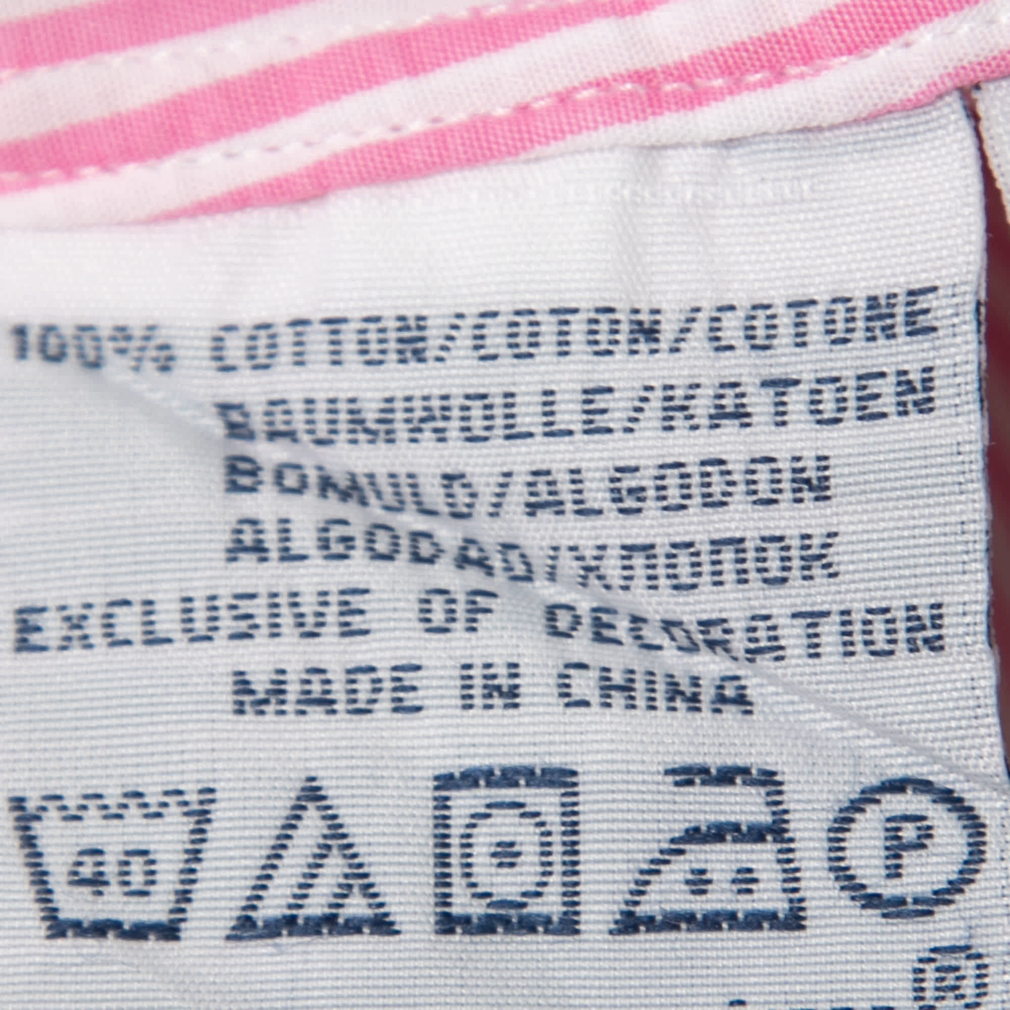 Polo Ralph Lauren Pink Striped Cotton Button Down Full Sleeve Shirt