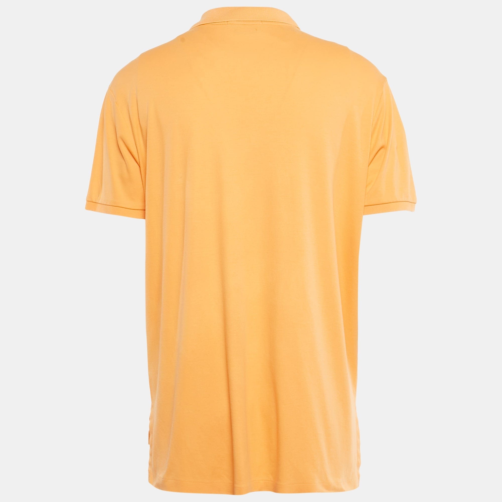 Polo Ralph Lauren Orange Pima Jersey Polo T - Shirt