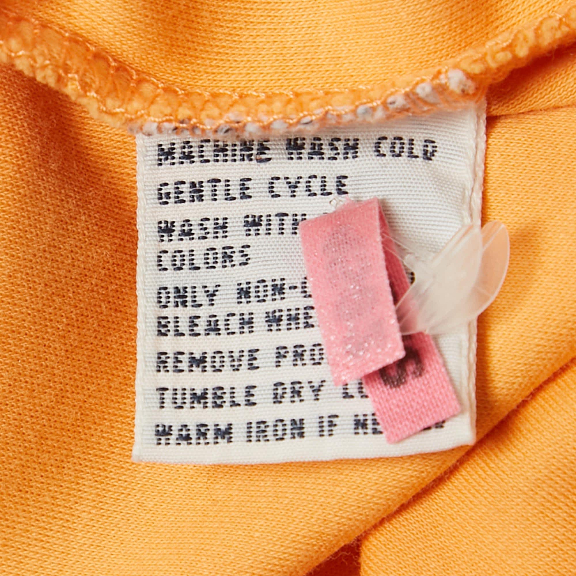 Polo Ralph Lauren Orange Pima Jersey Polo T - Shirt