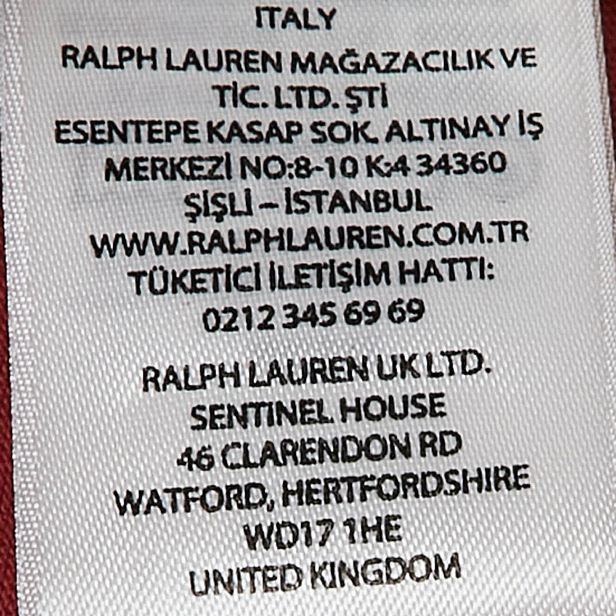 Polo Ralph Lauren Pink Jersey Custom Slim Fit T - Shirt