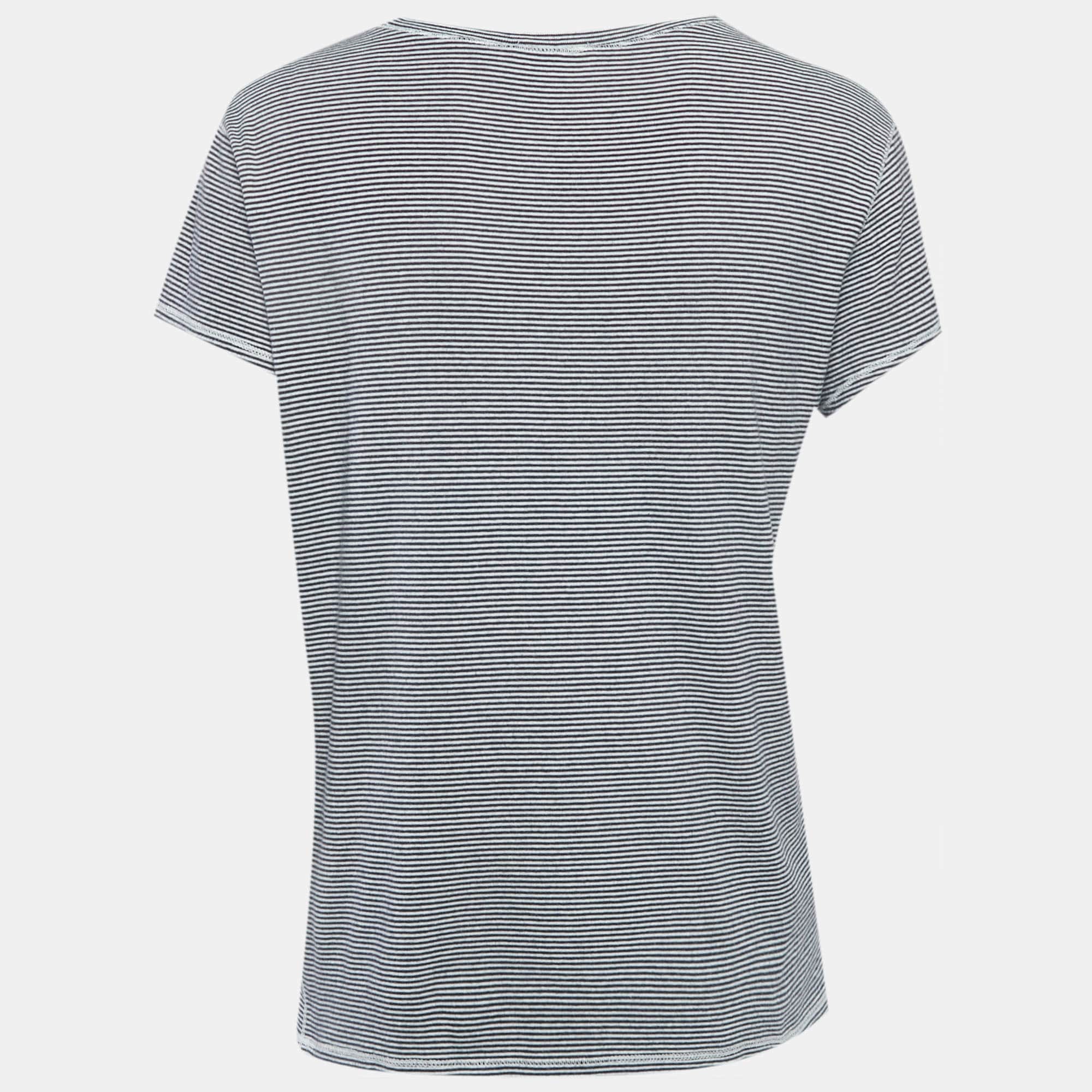 Polo Ralph Lauren Blue/white Jersey T - Shirt