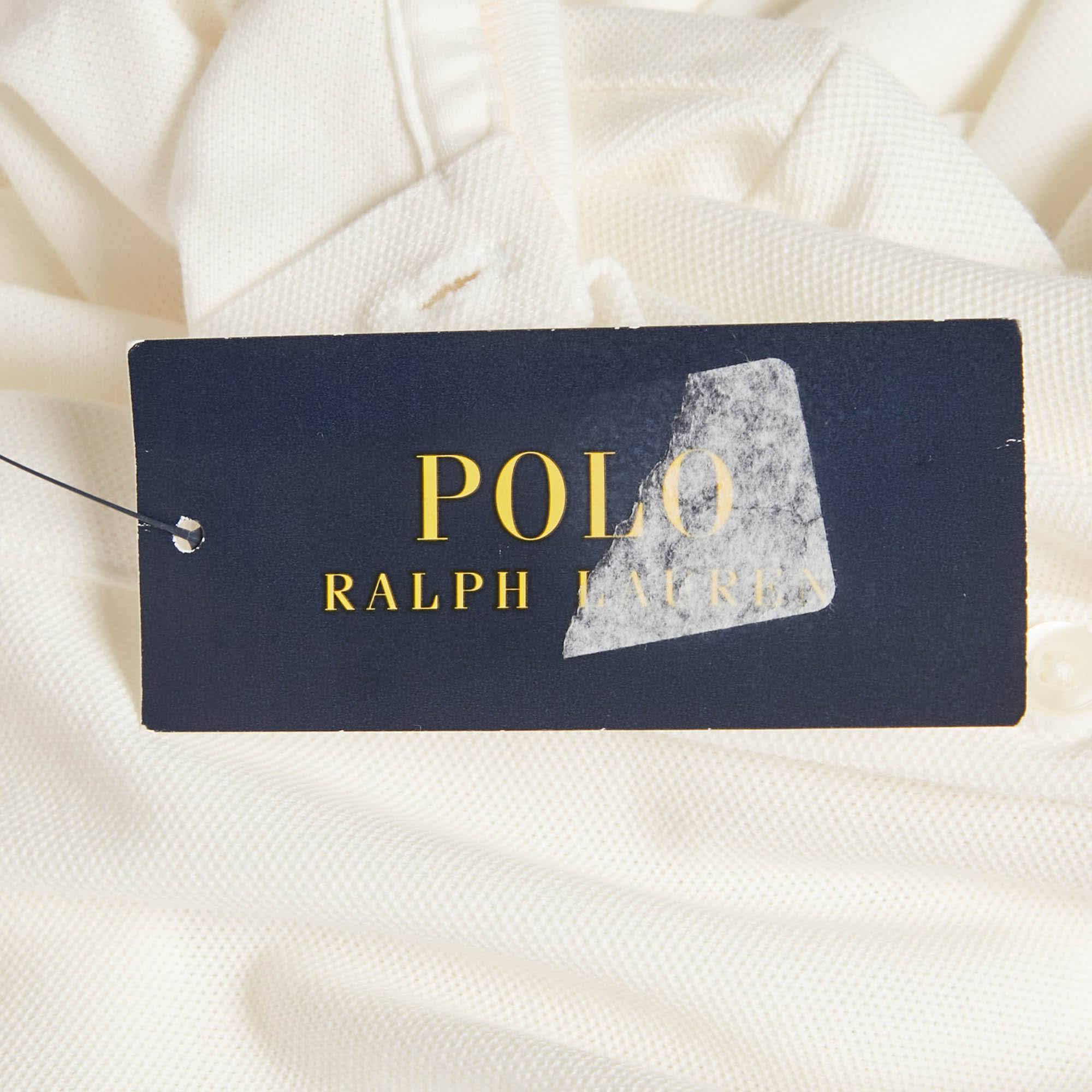 Polo Ralph Lauren Off - White Cotton Julie Polo T - Shirt