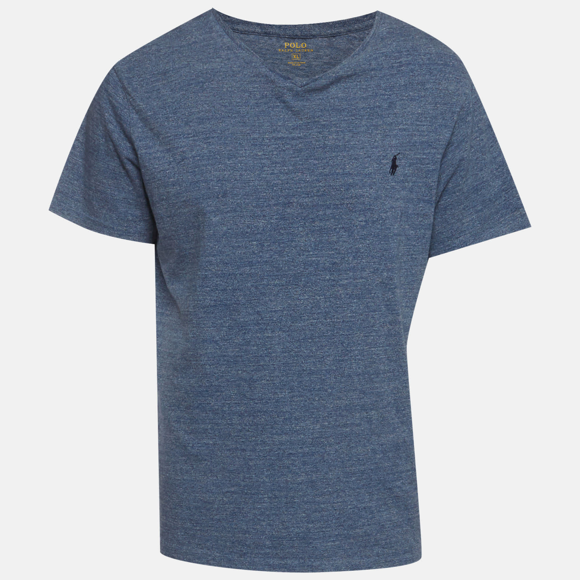 Polo Ralph Lauren Blue Jersey V - Neck T - Shirt