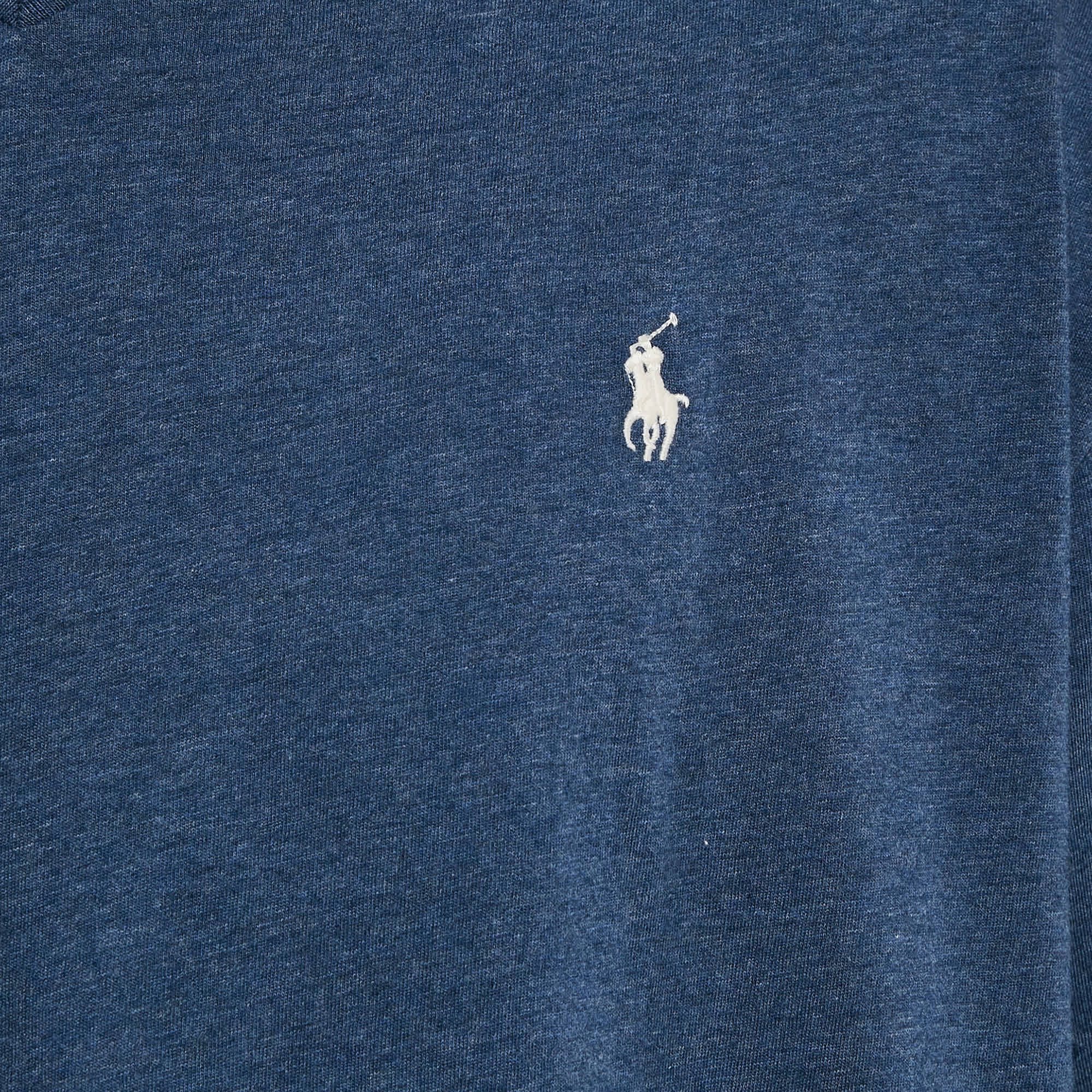 Polo Ralph Lauren Blue Jersey V - Neck Classic Fit T - Shirt