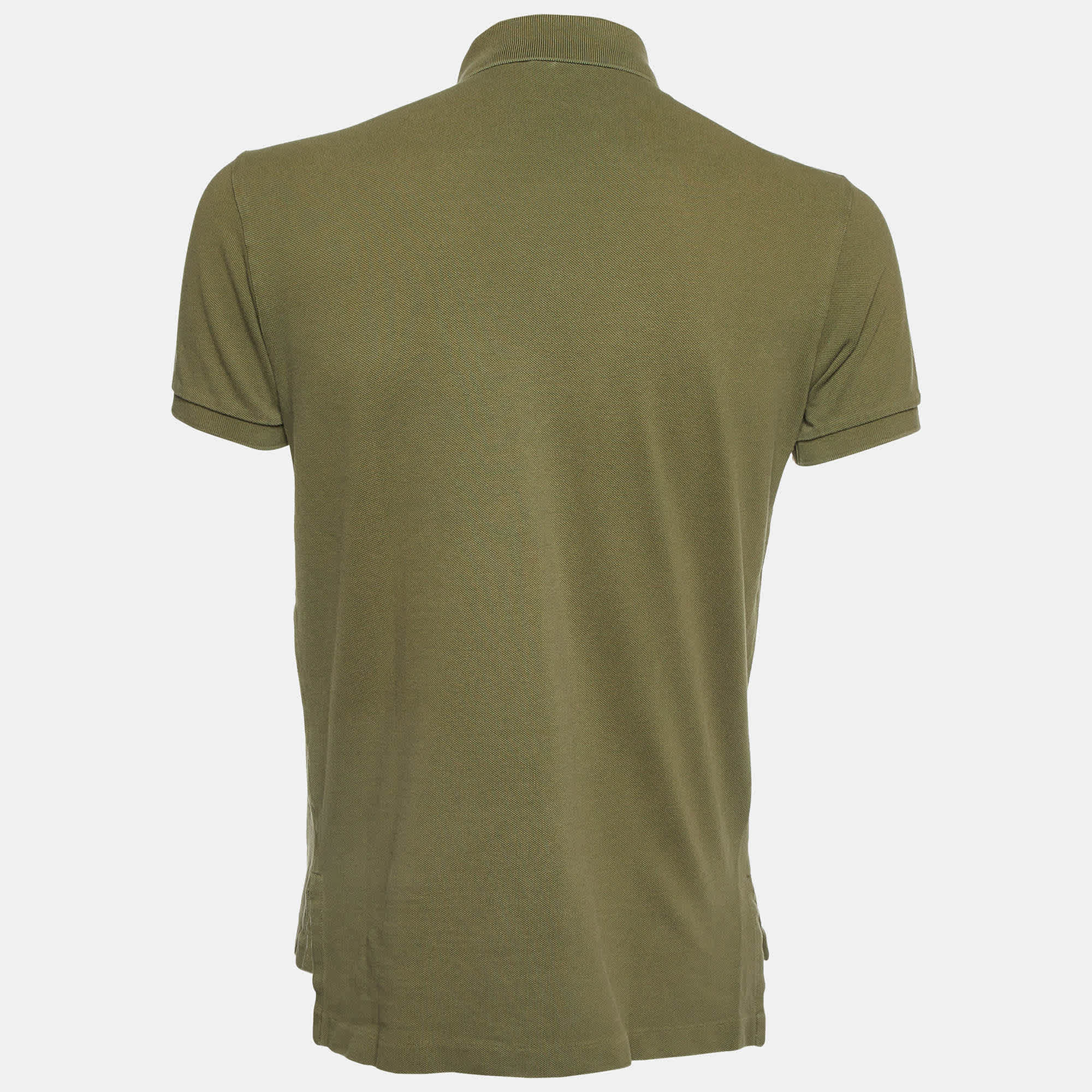 Polo Ralph Lauren Olive Green Cotton Polo T - Shirt