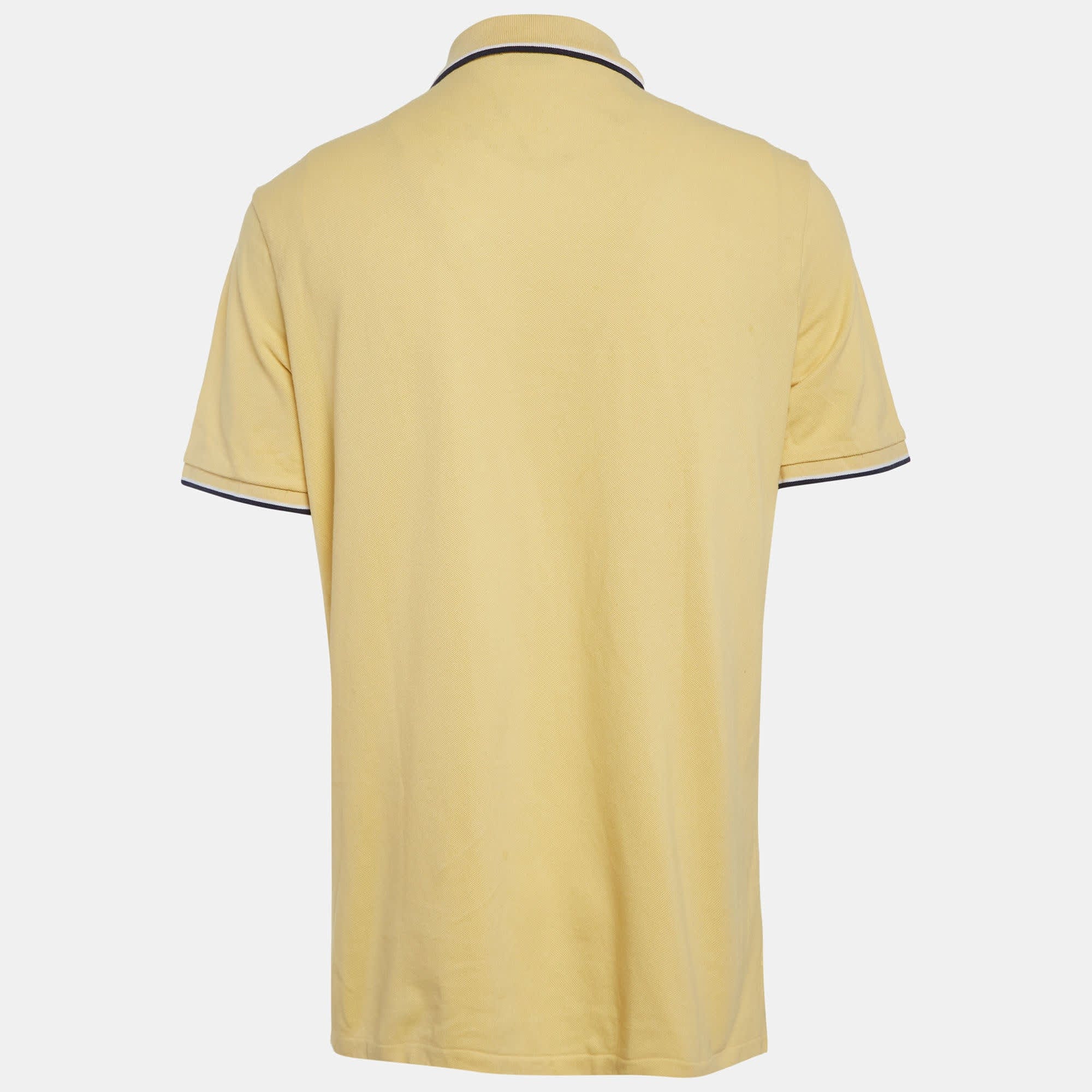 Polo Ralph Lauren Yellow Cotton Pique Polo T - Shirt