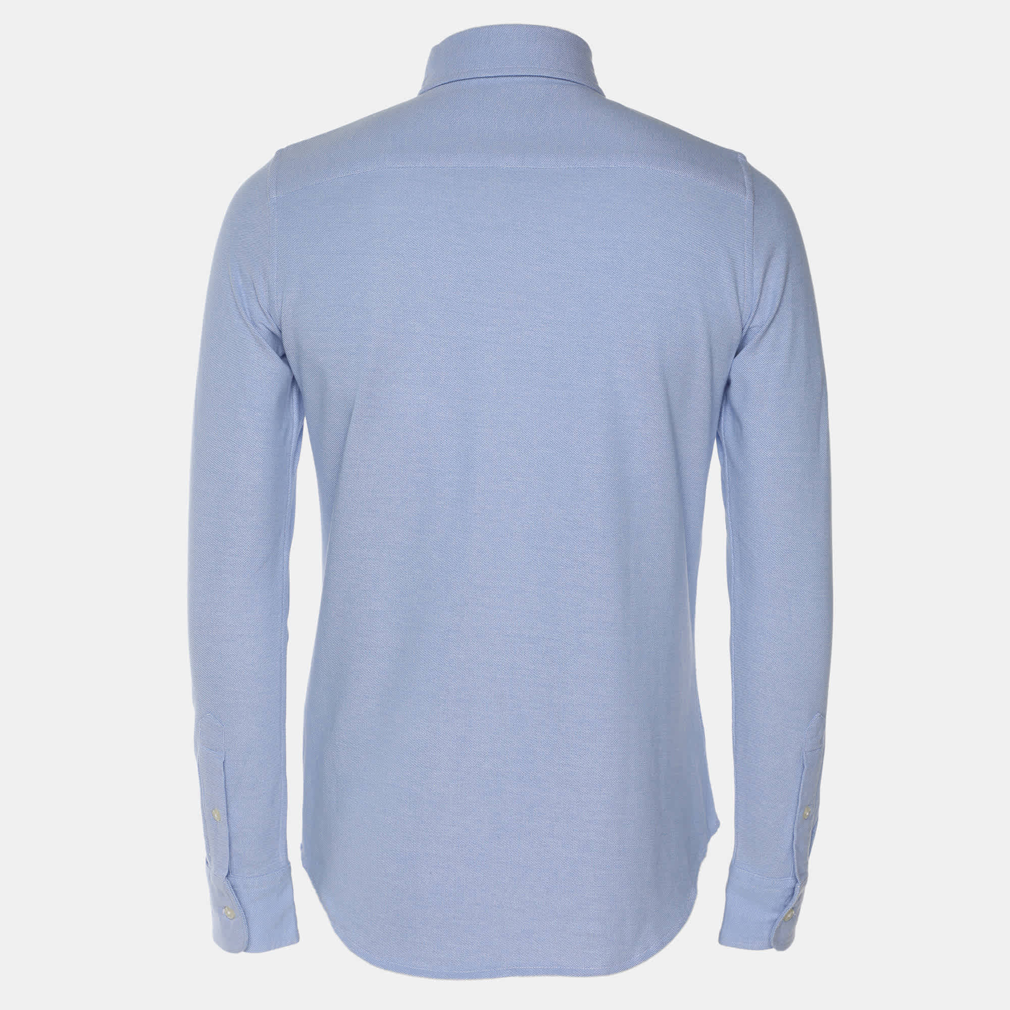 Polo Ralph Lauren Blue Cotton Button Front Shirt