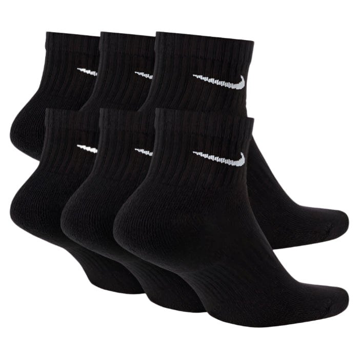 Nike Everyday Ankle Socks Black Pack of 3