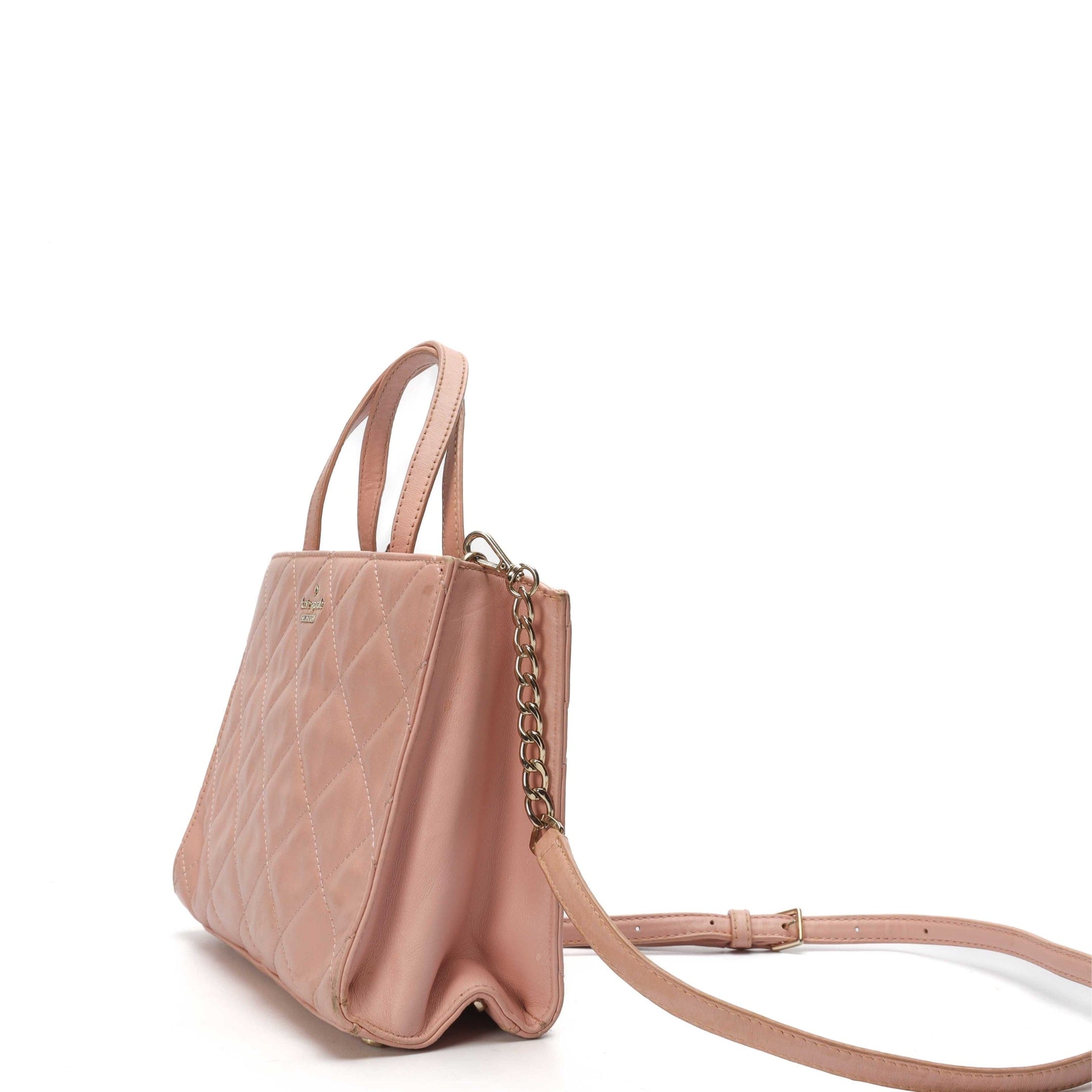 Kate Spade Pink Emerson Quilted Satchel